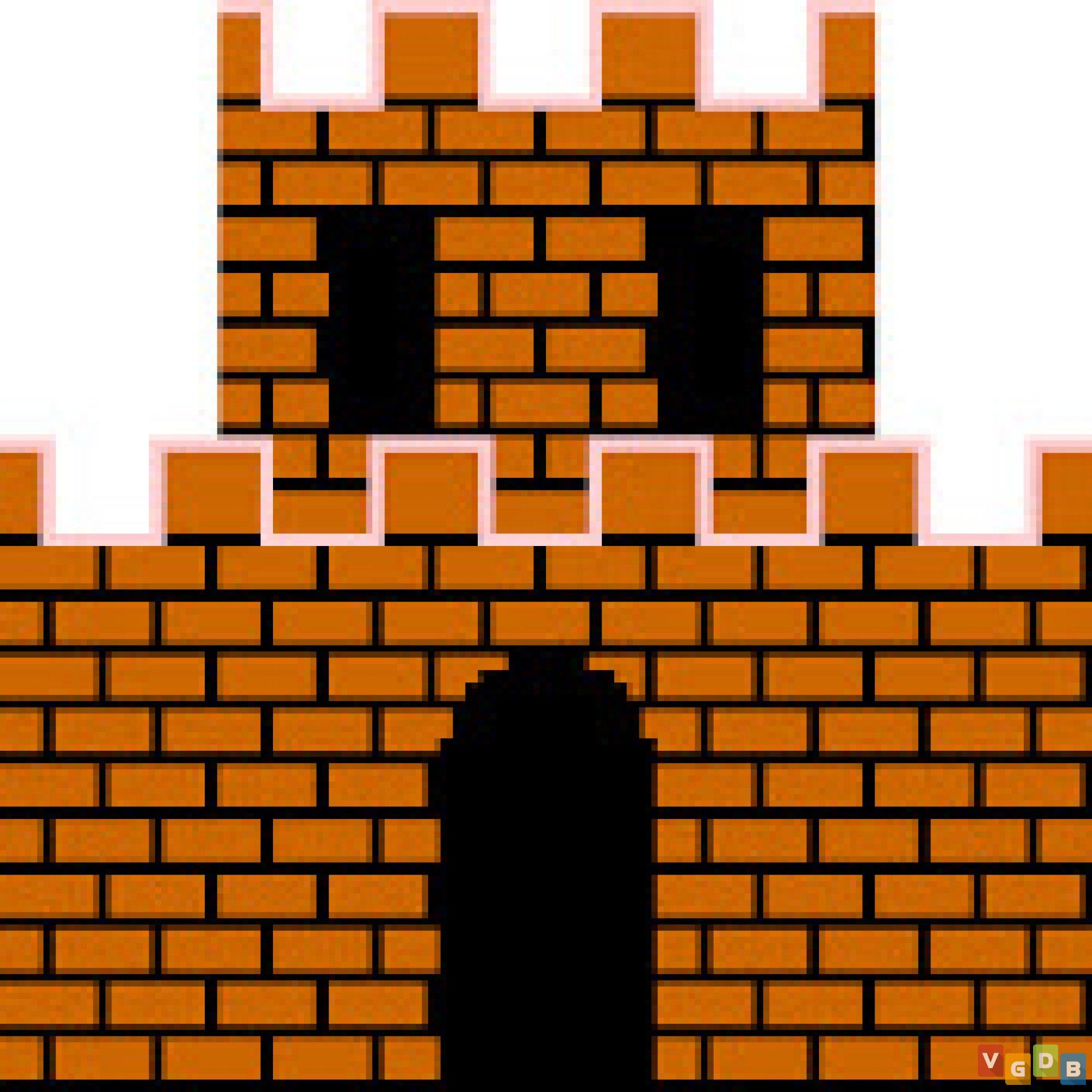 Замок 2d Sprite