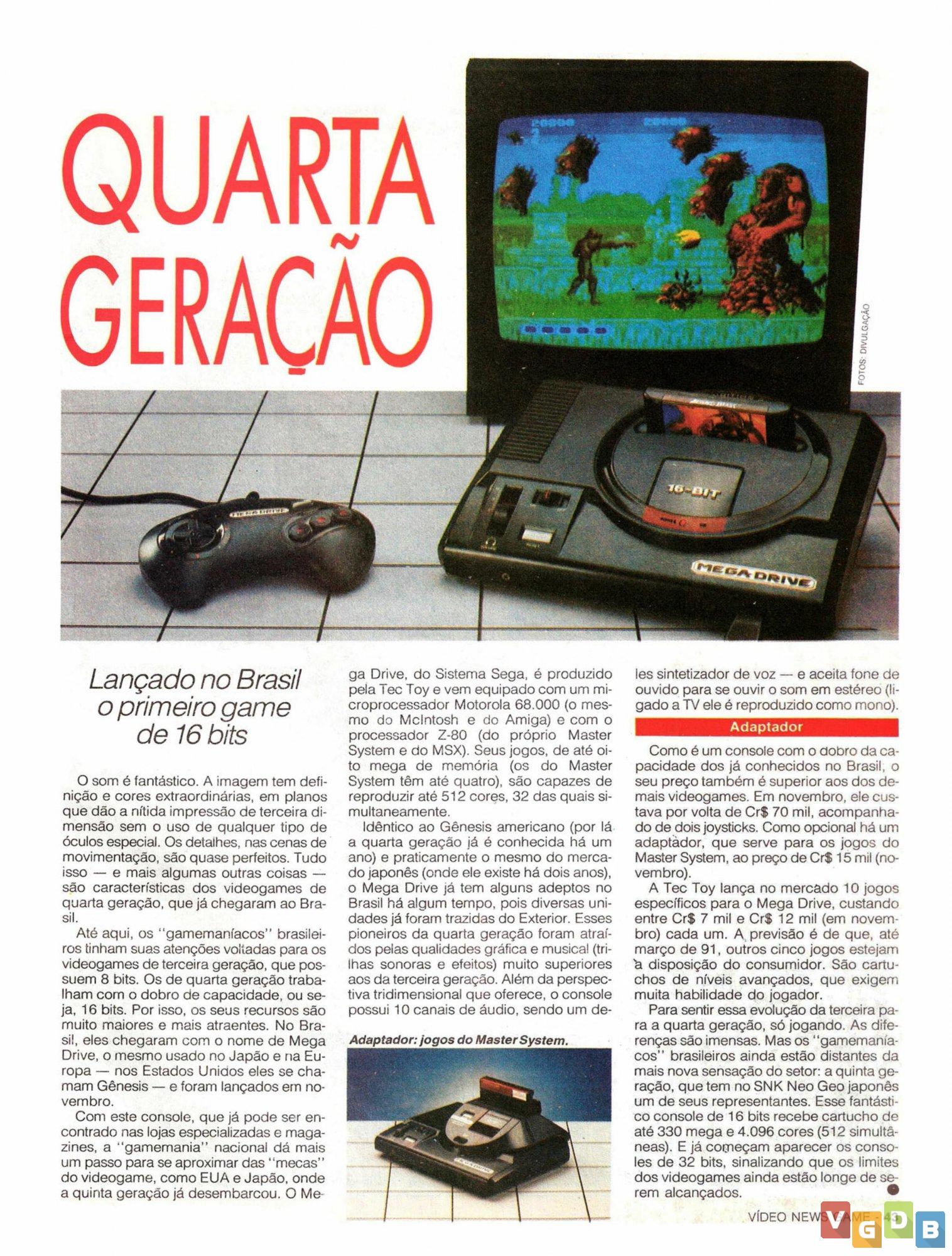 Gamescity Brasil - Sonic the Hedgehog 3, para Genesis (Mega Drive