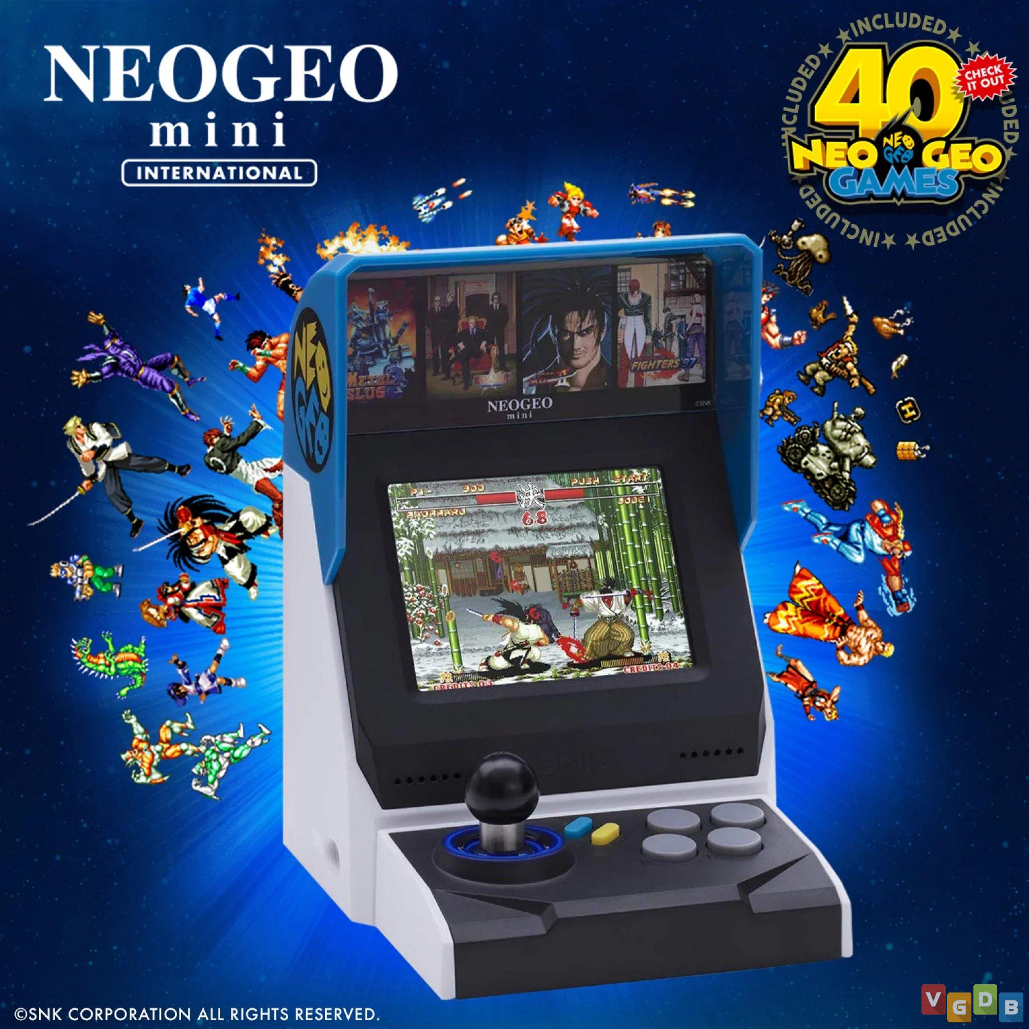 SNK Neo Geo Mini - VGDB - Vídeo Game Data Base