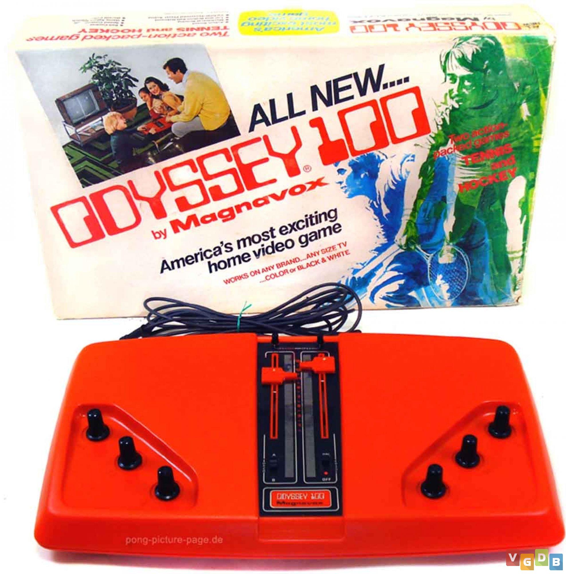 Magnavox Odyssey 100 Vgdb Vídeo Game Data Base