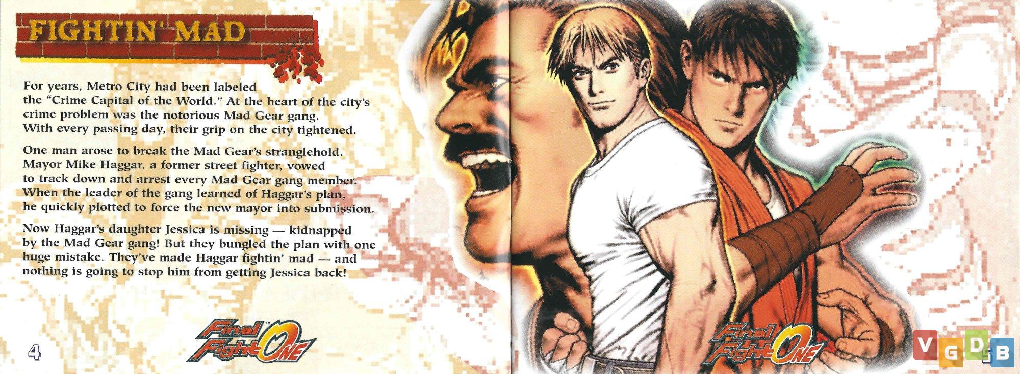 Final Fight One - VGDB - Vídeo Game Data Base