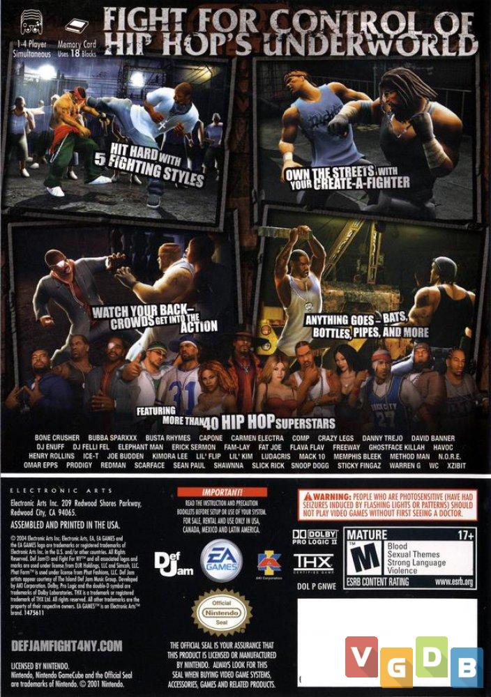 Jogo Def Jam Fight for NY - PS2 - Loja Sport Games