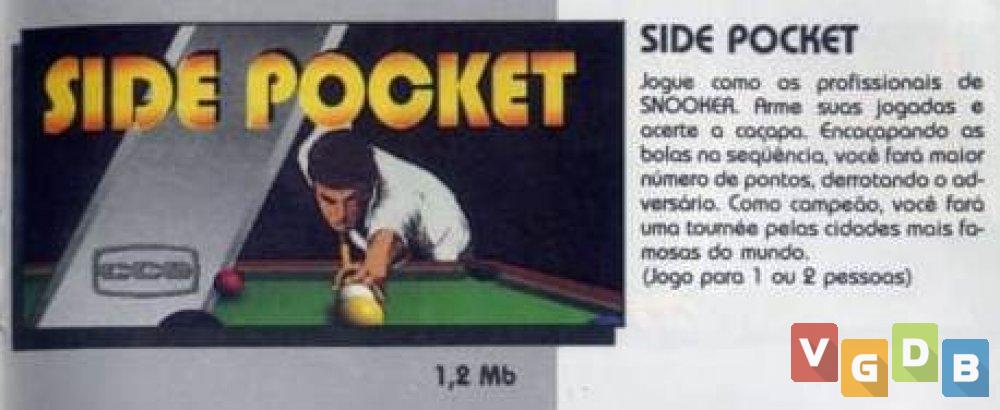 Side Pocket (NES, Snes, Mega Drive) - O clássico da sinuca - Arkade