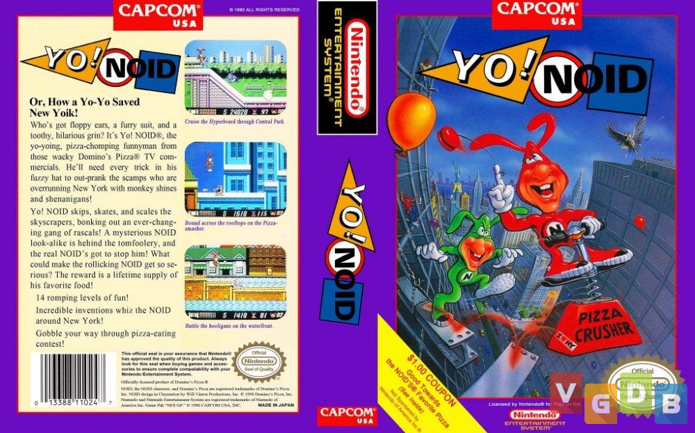 Yo Noid - VGDB - Vídeo Game Data Base