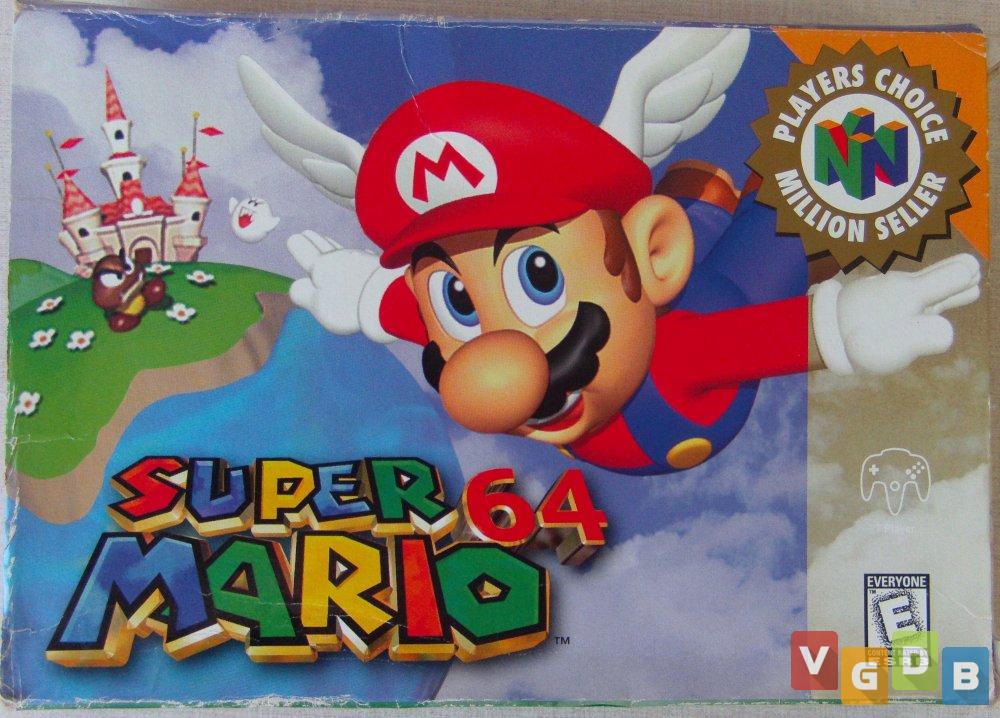 RETRÔ GAMES - Cartucho do jogo Super Mario 64