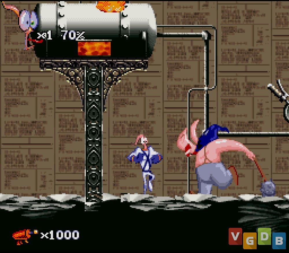 Earthworm Jim 2: O retorno da minhoca espacial ao SNES - Nintendo Blast