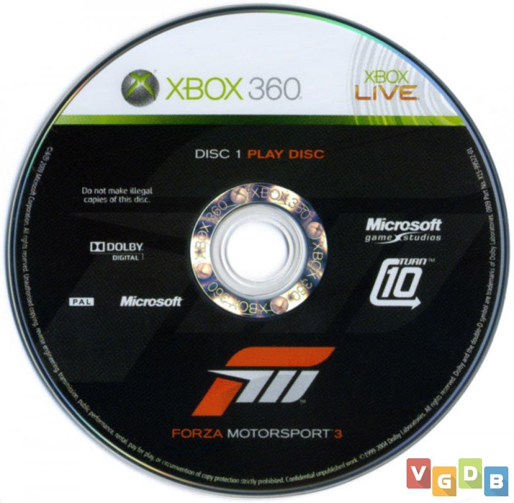 Jogo Forza Motorsport 3 Xbox 360 Europeu Mídia Física Original (Seminovo)