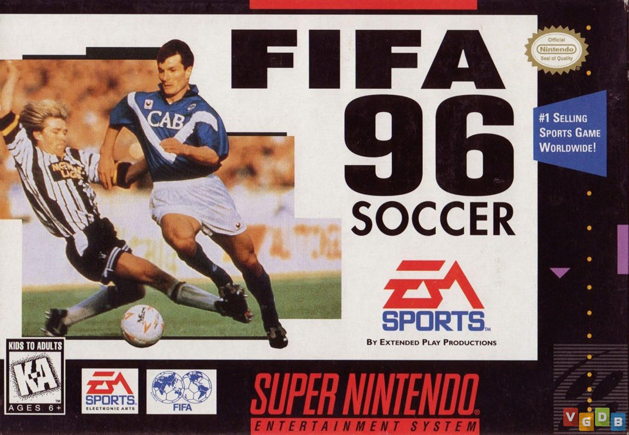 FIFA Soccer 96 VGDB Vídeo Game Data Base