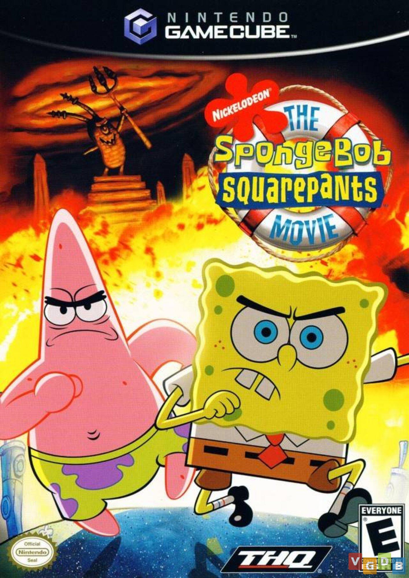 the spongebob squarepants movie characters