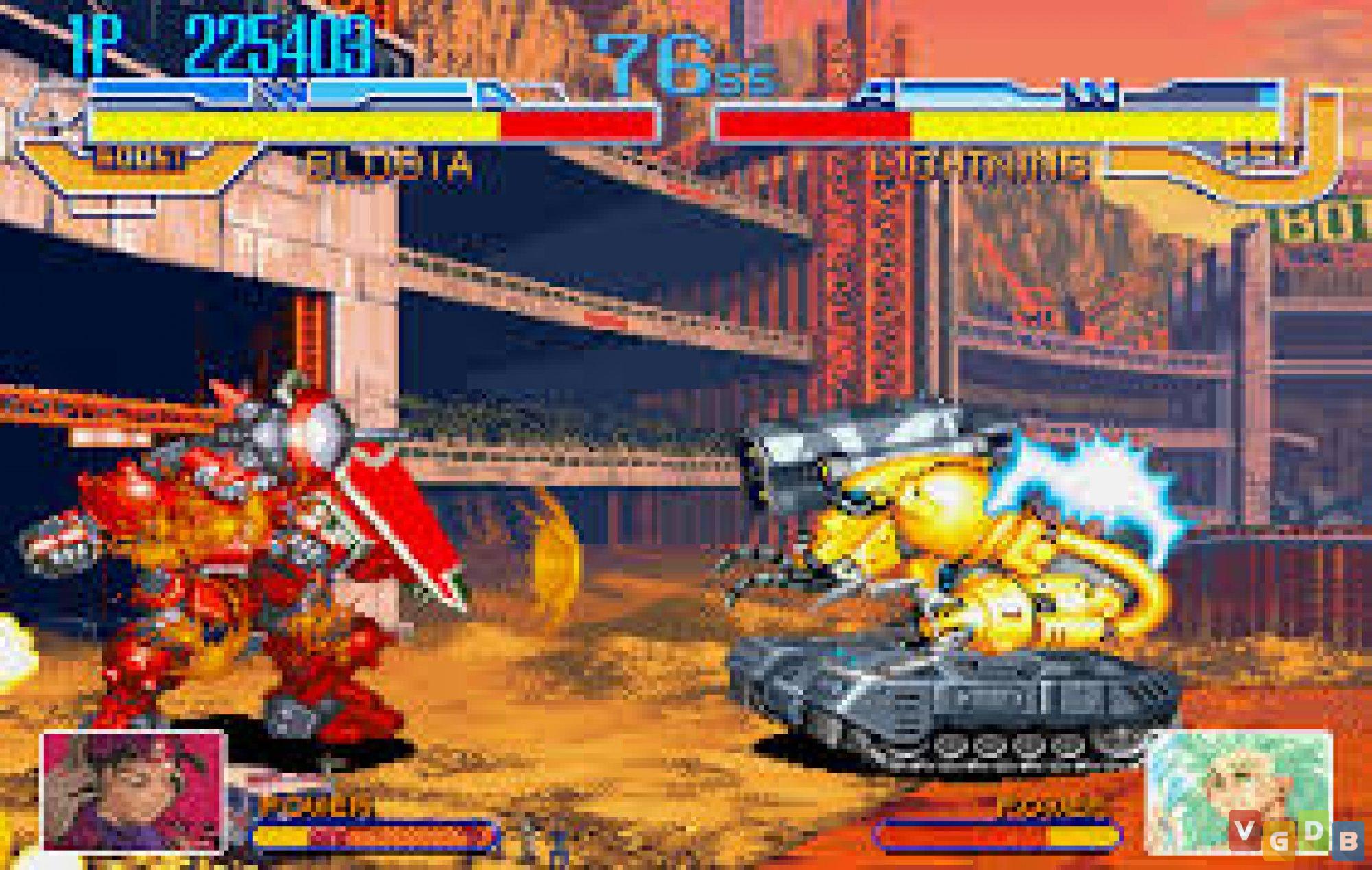 Cyberbots: Fullmetal Madness (Arcade) traz brigas de robôs