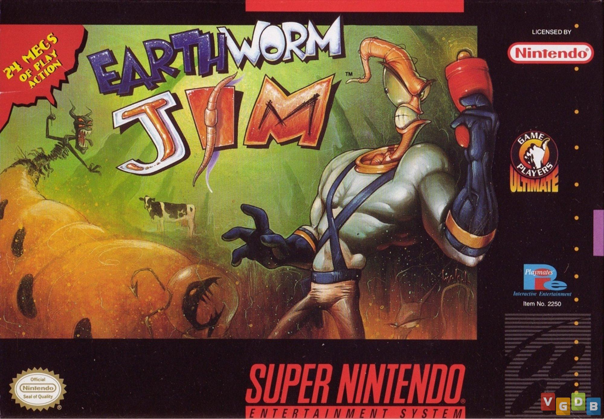 Museum dos Games - Tudo sobre os jogos que marcaram época!: Earthworm Jim  (Mega Drive / SNES)