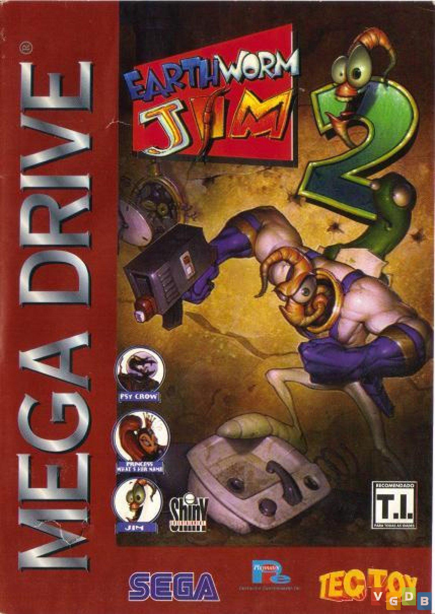 Jogos Antigos - EarthWorm Jim