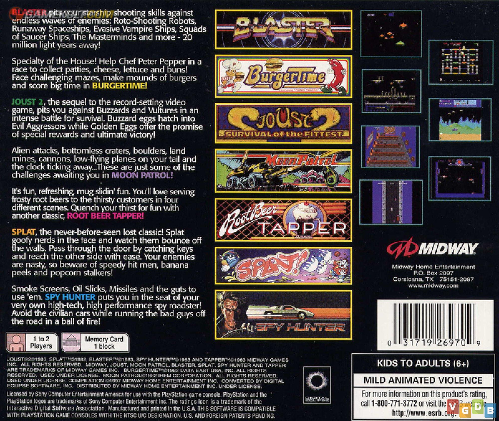 Best collection 2. Arcade's Greatest Hits - the Midway collection 2. Midway games игры. Arcade’s Greatest Hits – the Atari collection 2 ps1. Ps1 Arcade.