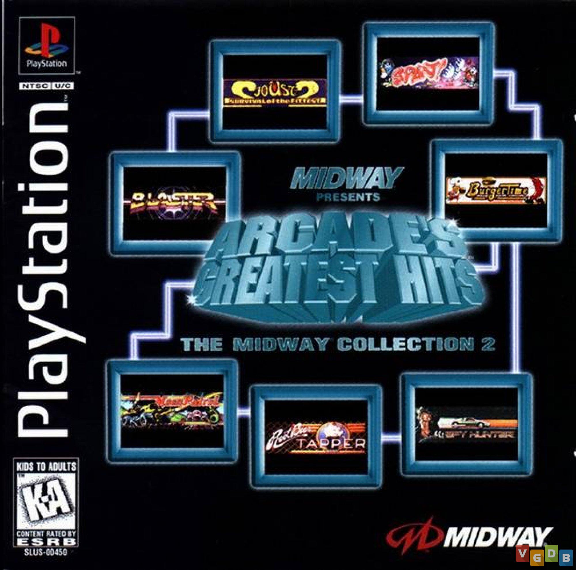 Arcade's Greatest Hits - the Midway collection 2. 2 Midway Arcade. PLAYSTATION Greatest Hits игры. Midway студия игр. Best collection 2