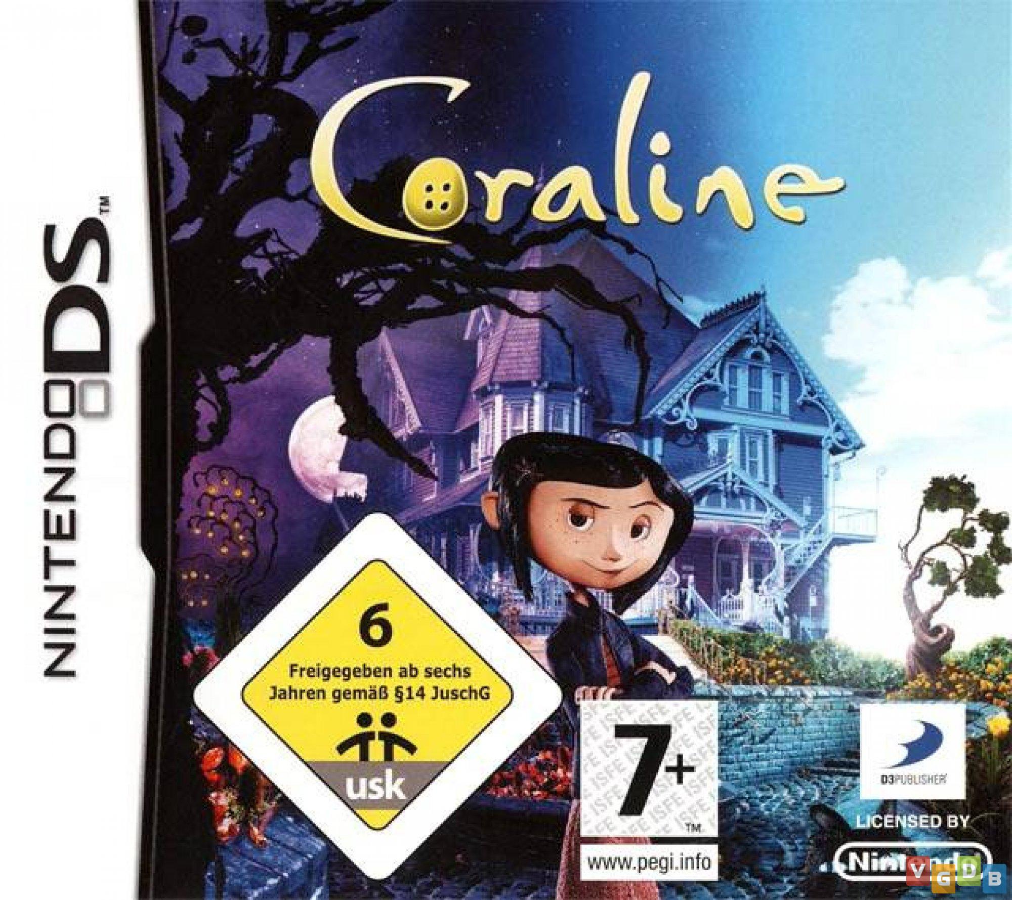 Игры коралина в стране. Coraline DS. Коралина Нинтендо. Коралина игра. Коралина игра на ПК.