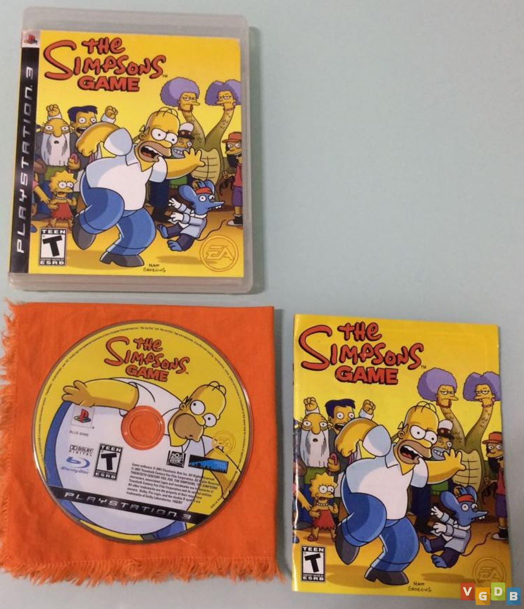 Jogo The Simpsons Game - PS3 (Playstation) - Usado - Xplace