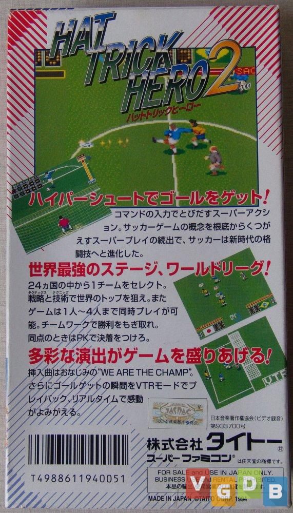 Hat Trick Hero 2 VGDB Vídeo Game Data Base