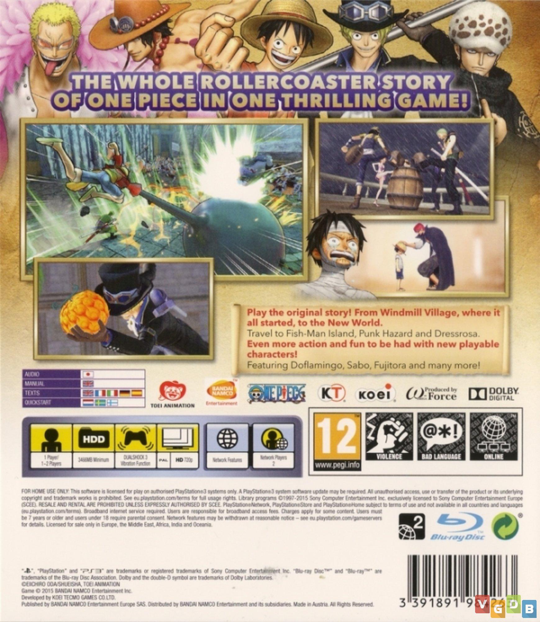 One Piece: Pirate Warriors 3 (Multi) — Guia de personagens - GameBlast