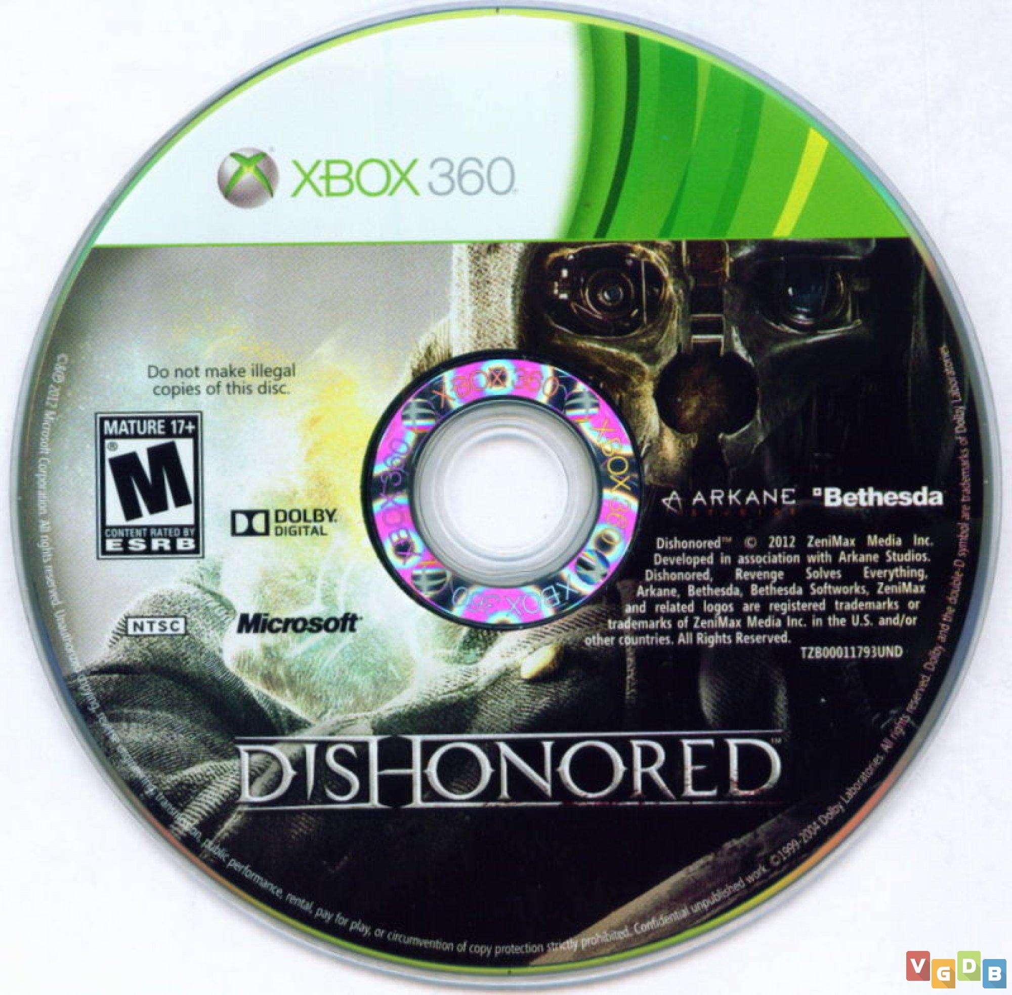 Dishonored Xbox 360 Купить