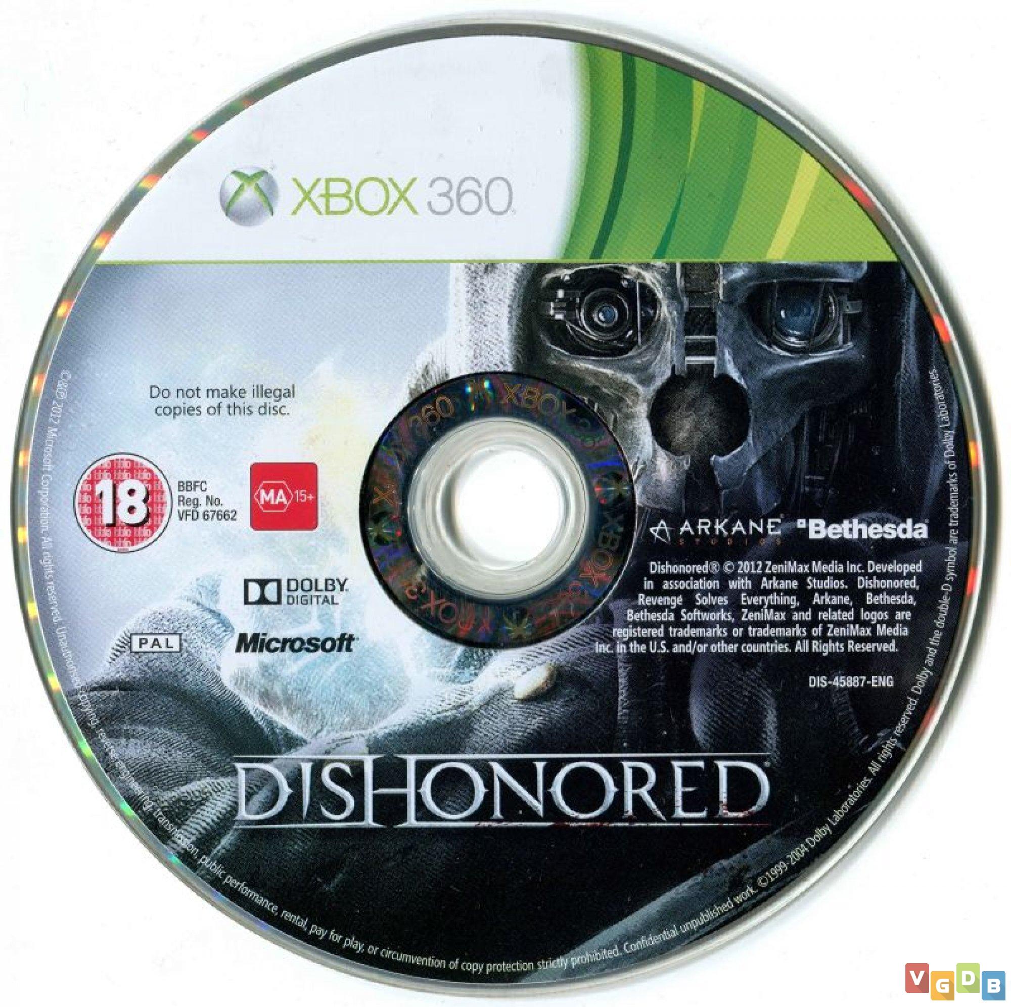 Dishonored - Xbox 360 Mídia Física Usado - Mundo Joy Games - Venda, Compra  e Assistência em Games e Informática