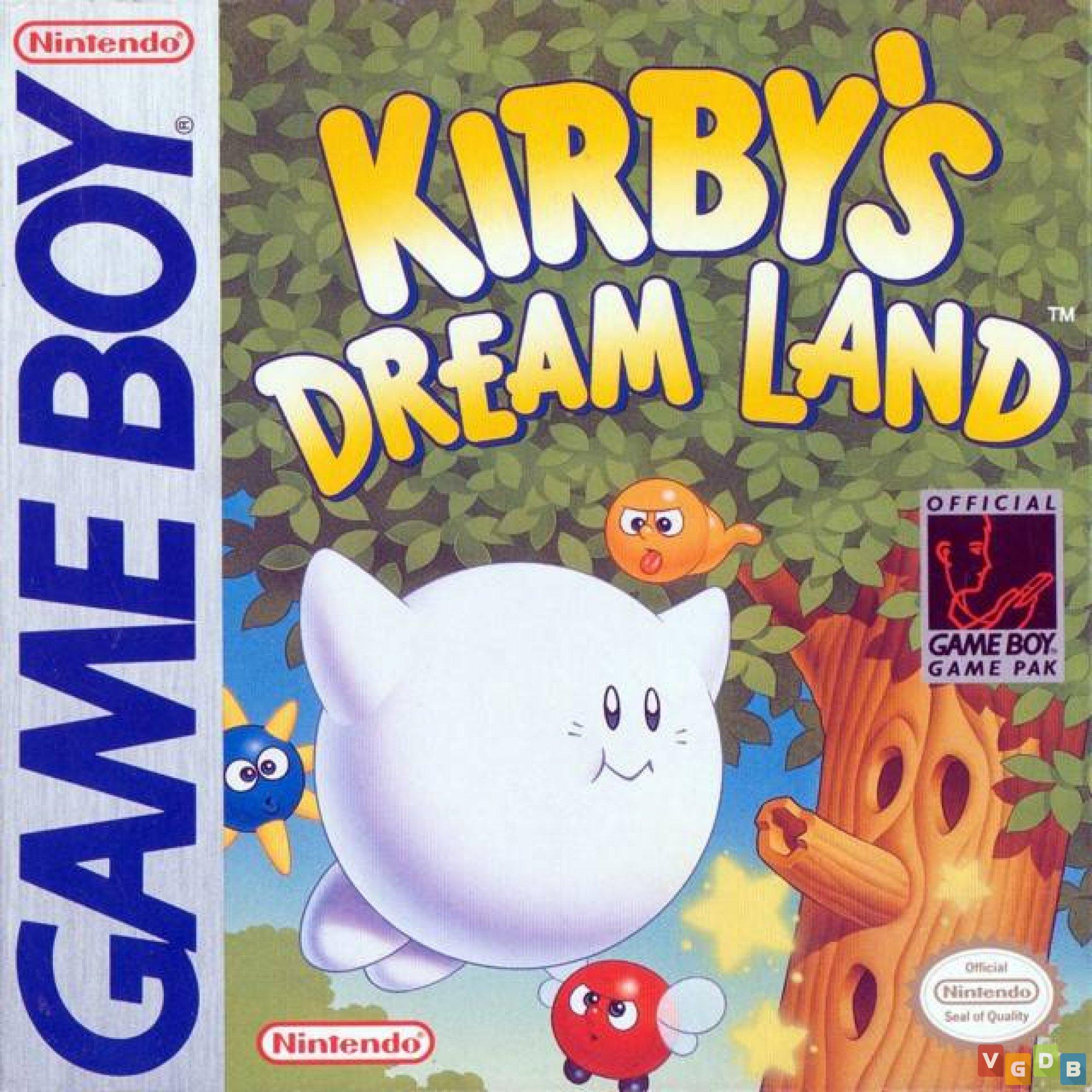 Kirby's Dream Land VGDB Vídeo Game Data Base