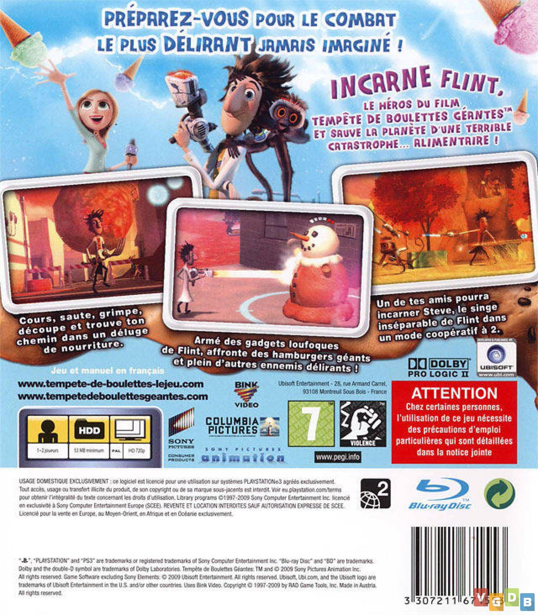 Jogo Cloudy With a Chance of Meatballs (Tá Chovendo Hambúrguer) - Wii em  Promoção na Americanas