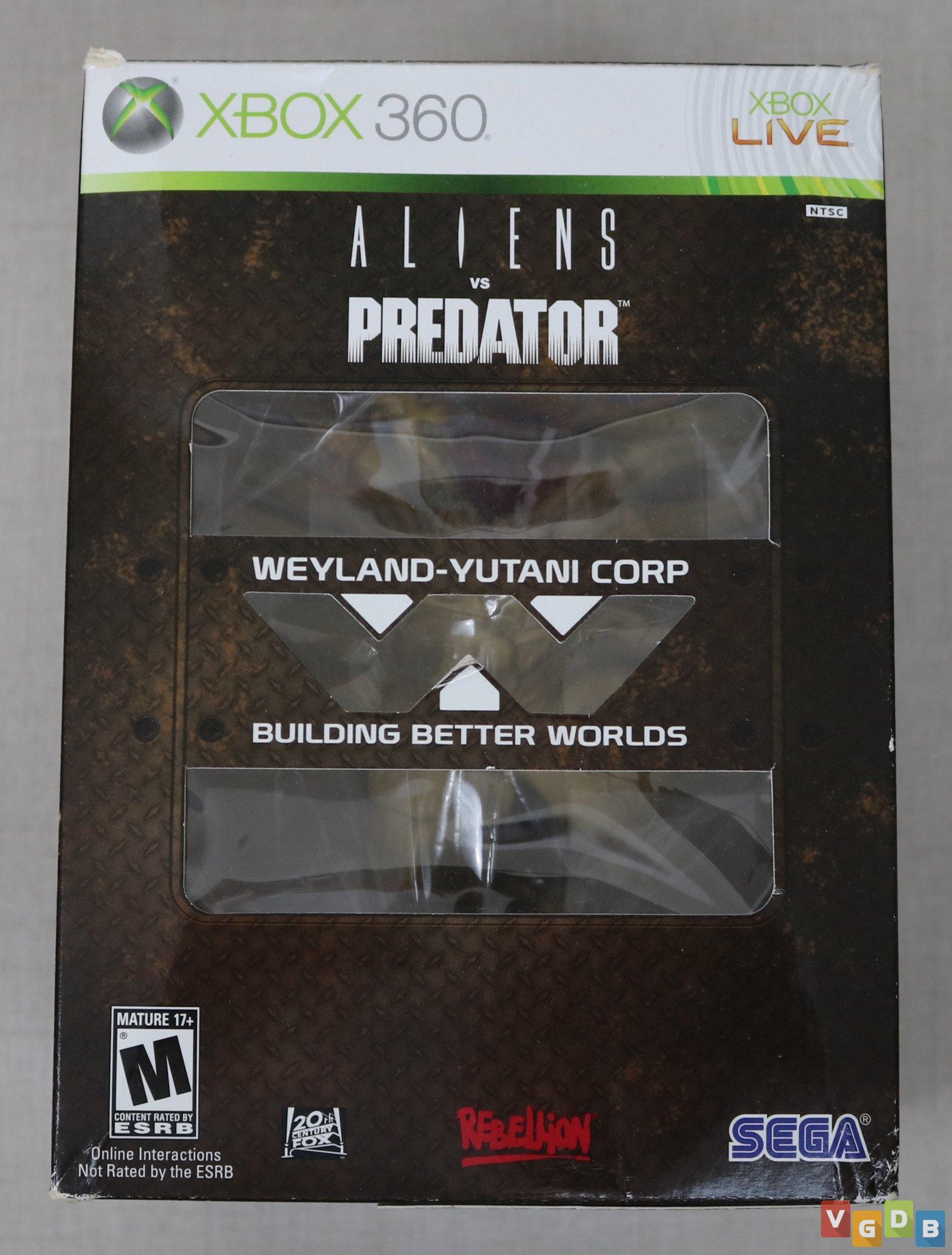 Aliens Vs Predator: Hunter Edition Xbox 360 Game 