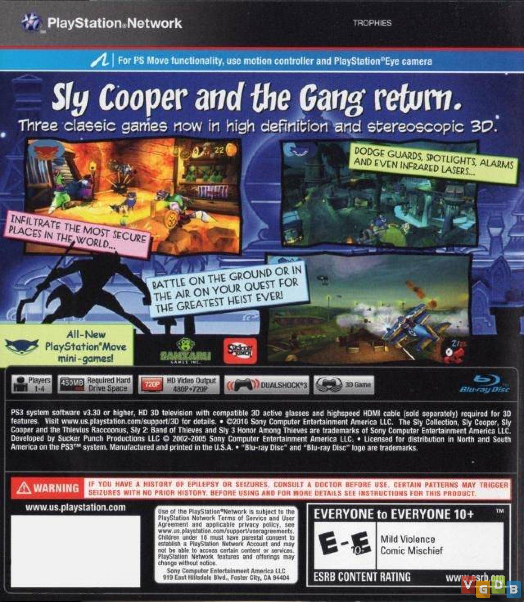 Buy The Sly Trilogy Playstation 3 Australia