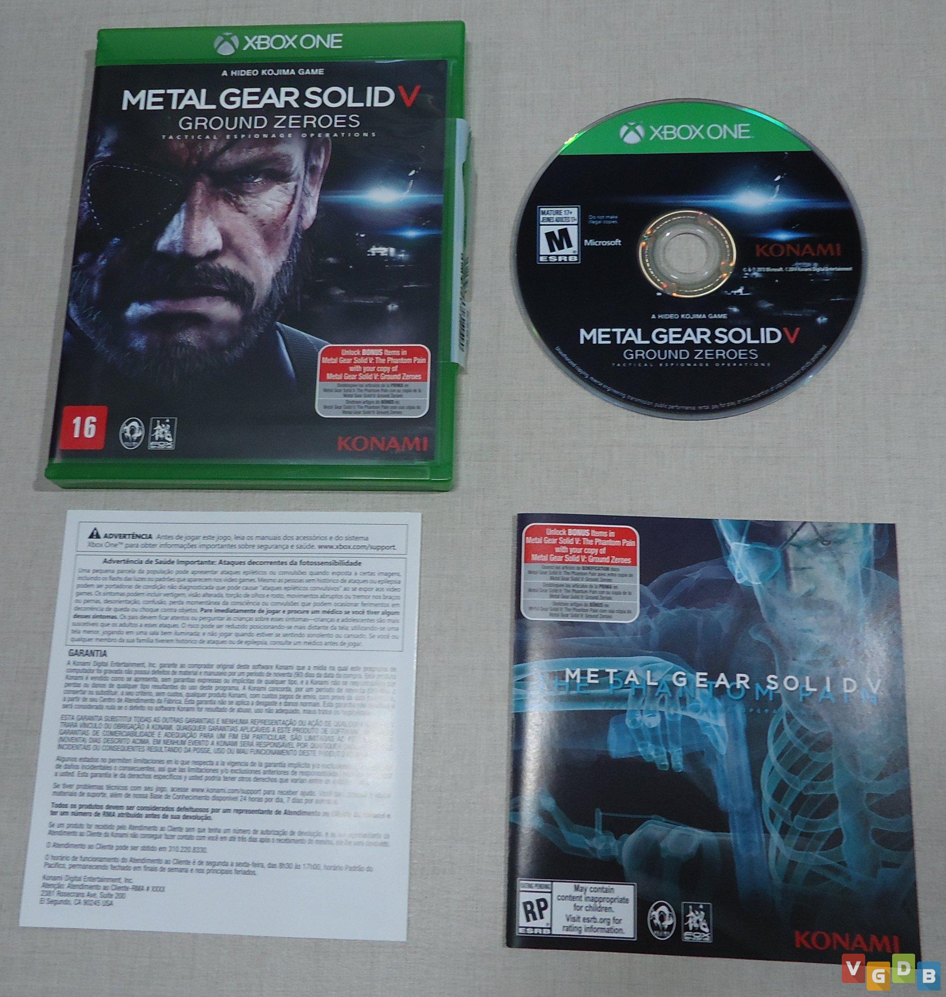 Jogo Metal Gear Solid V: Ground Zeroes - Xbox 360 - Loja de Games