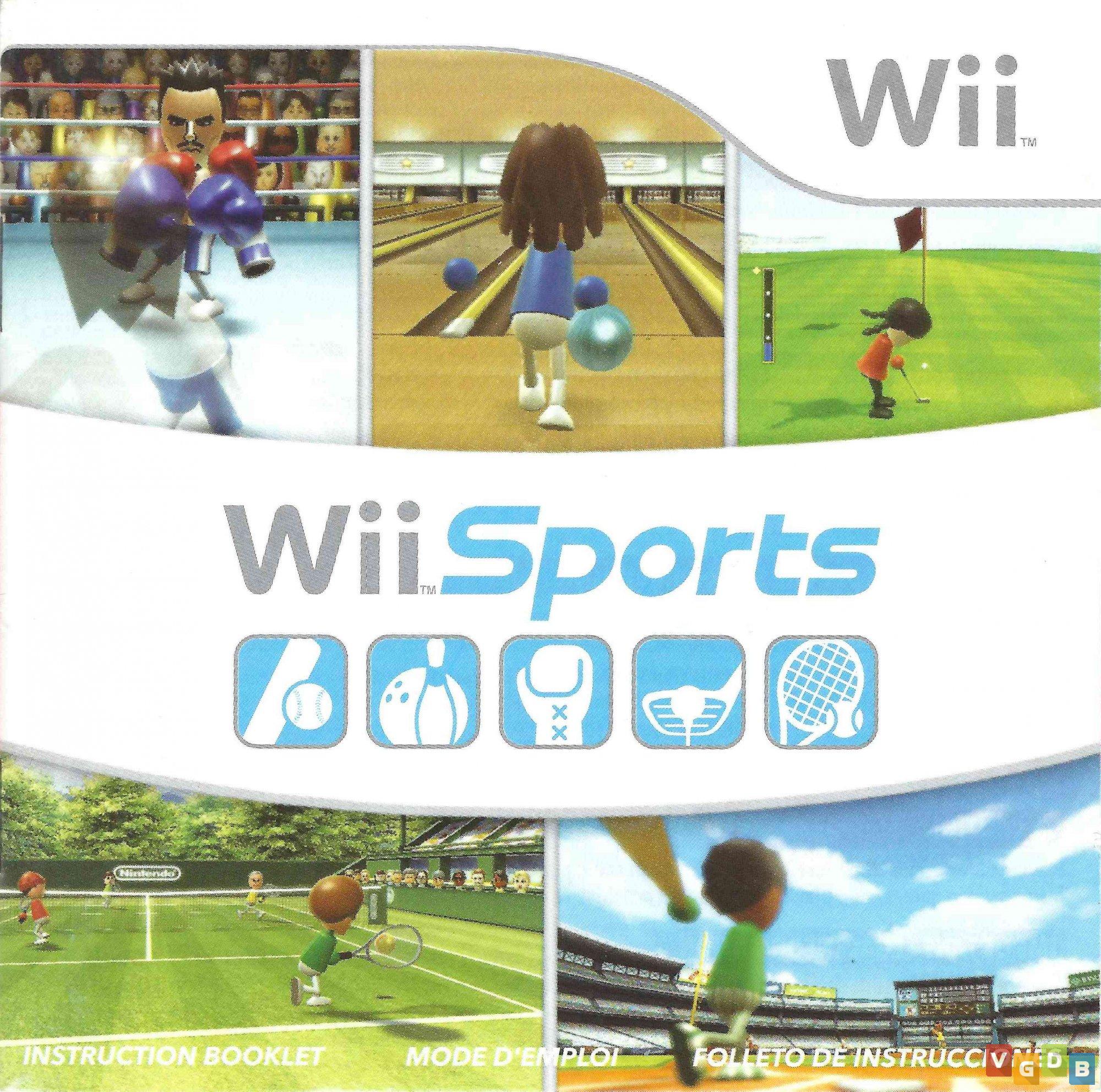 Wii Sports - Tennis - Nintendo Wii - VGDB 