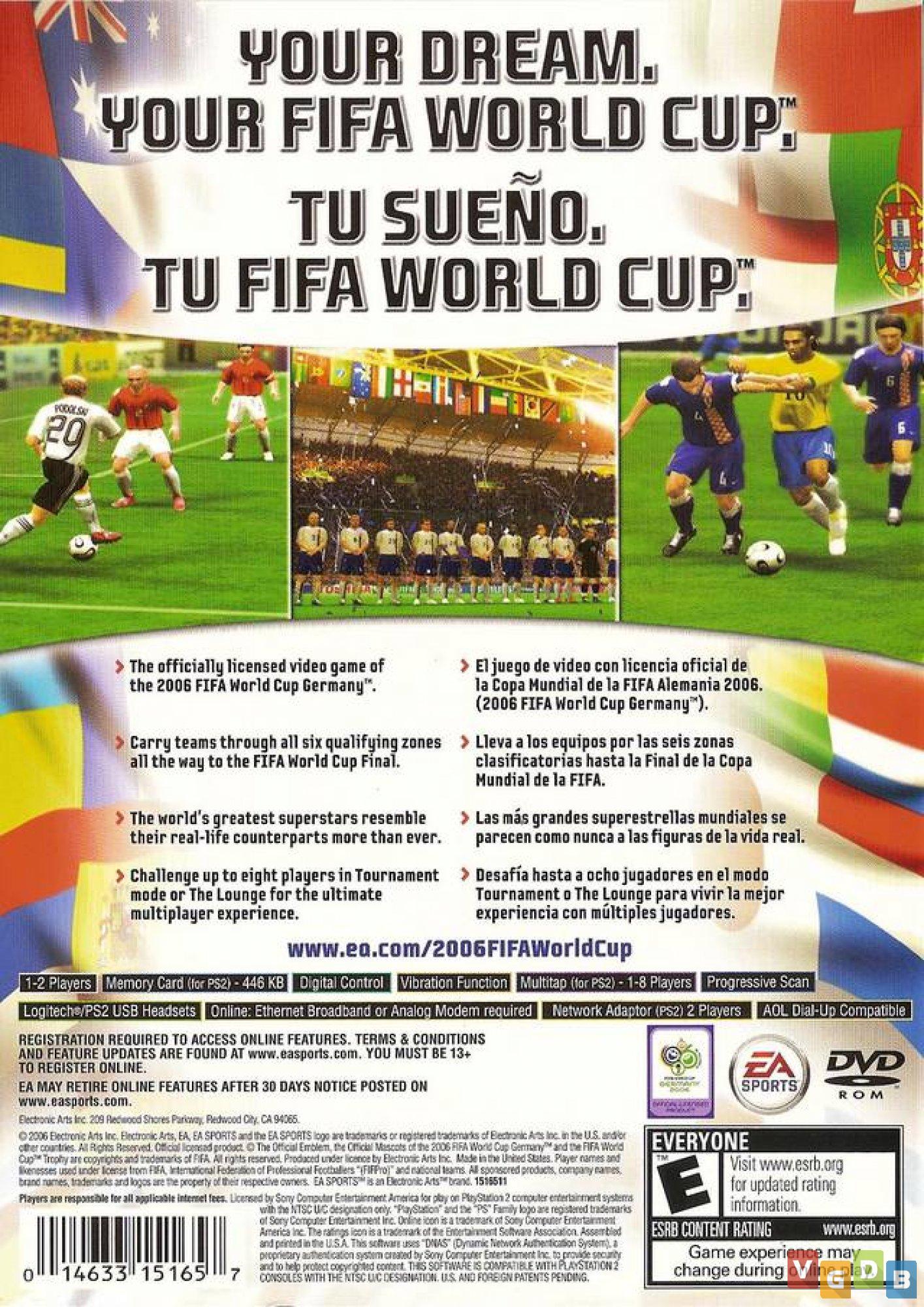 FIFA World Cup: Germany 2006 - VGDB - Vídeo Game Data Base