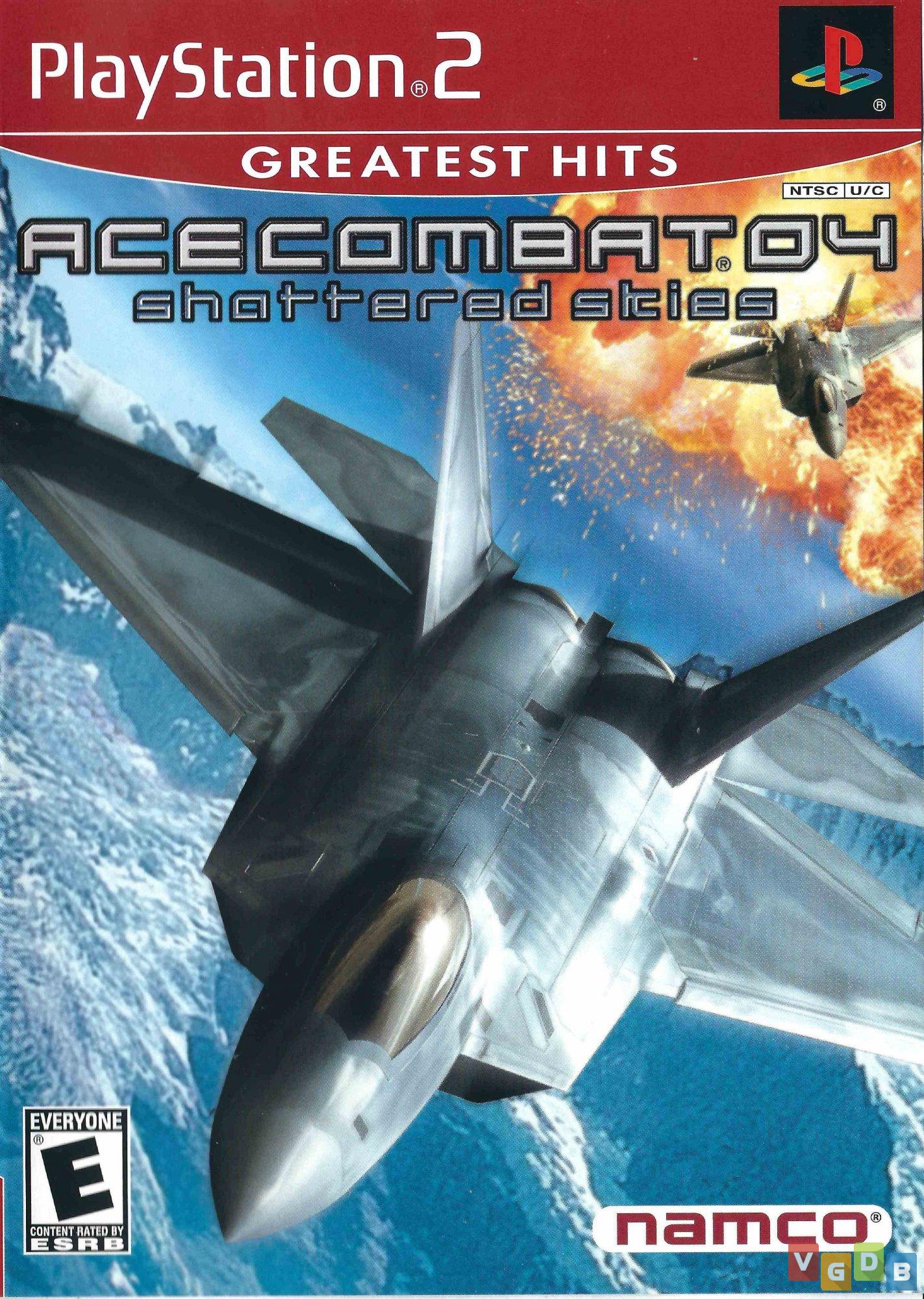 ACE COMBAT 5 SIMULADOR COMBATE AÉREO NO PS2 