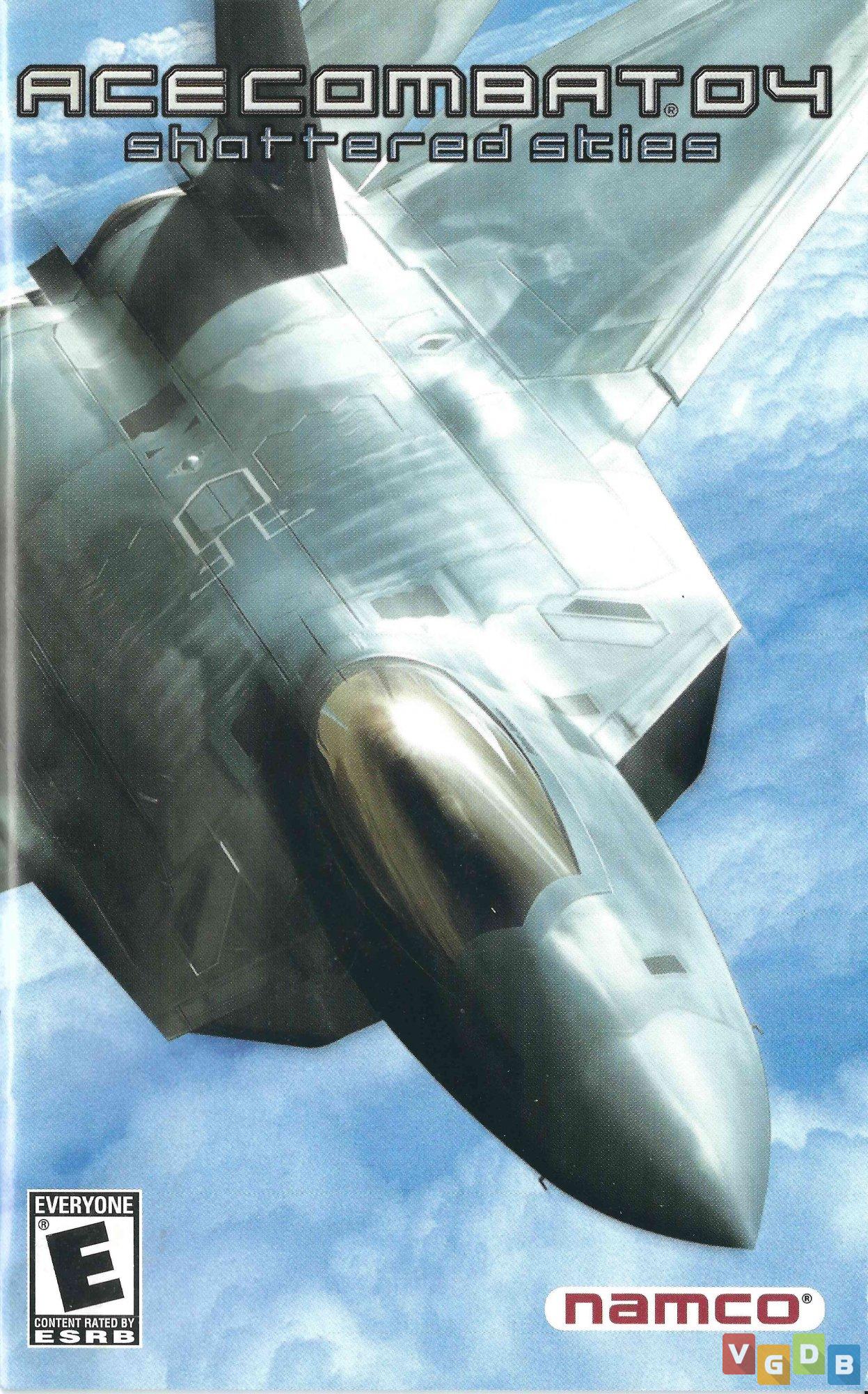 Ace Combat 04: Shattered Skies - VGDB - Vídeo Game Data Base