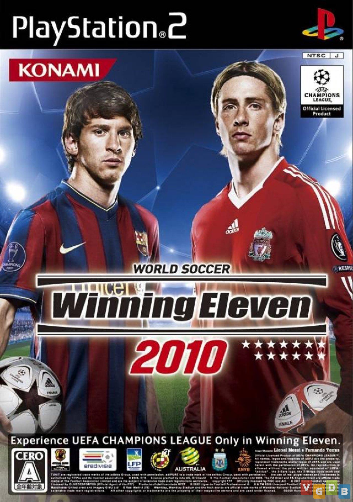 Pro Evolution Soccer 2010 VGDB Vídeo Game Data Base