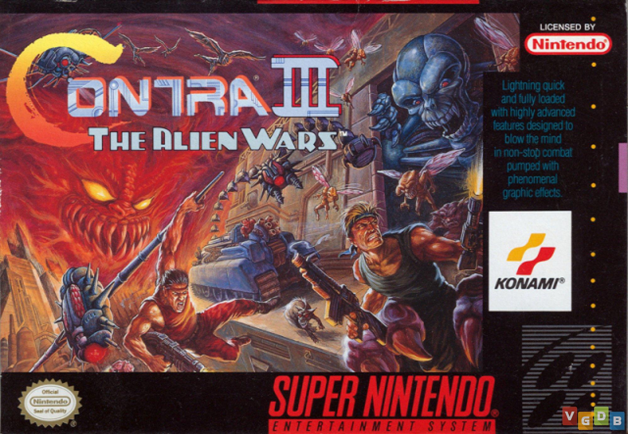 TGDB - Browse - Game - Contra III: The Alien Wars