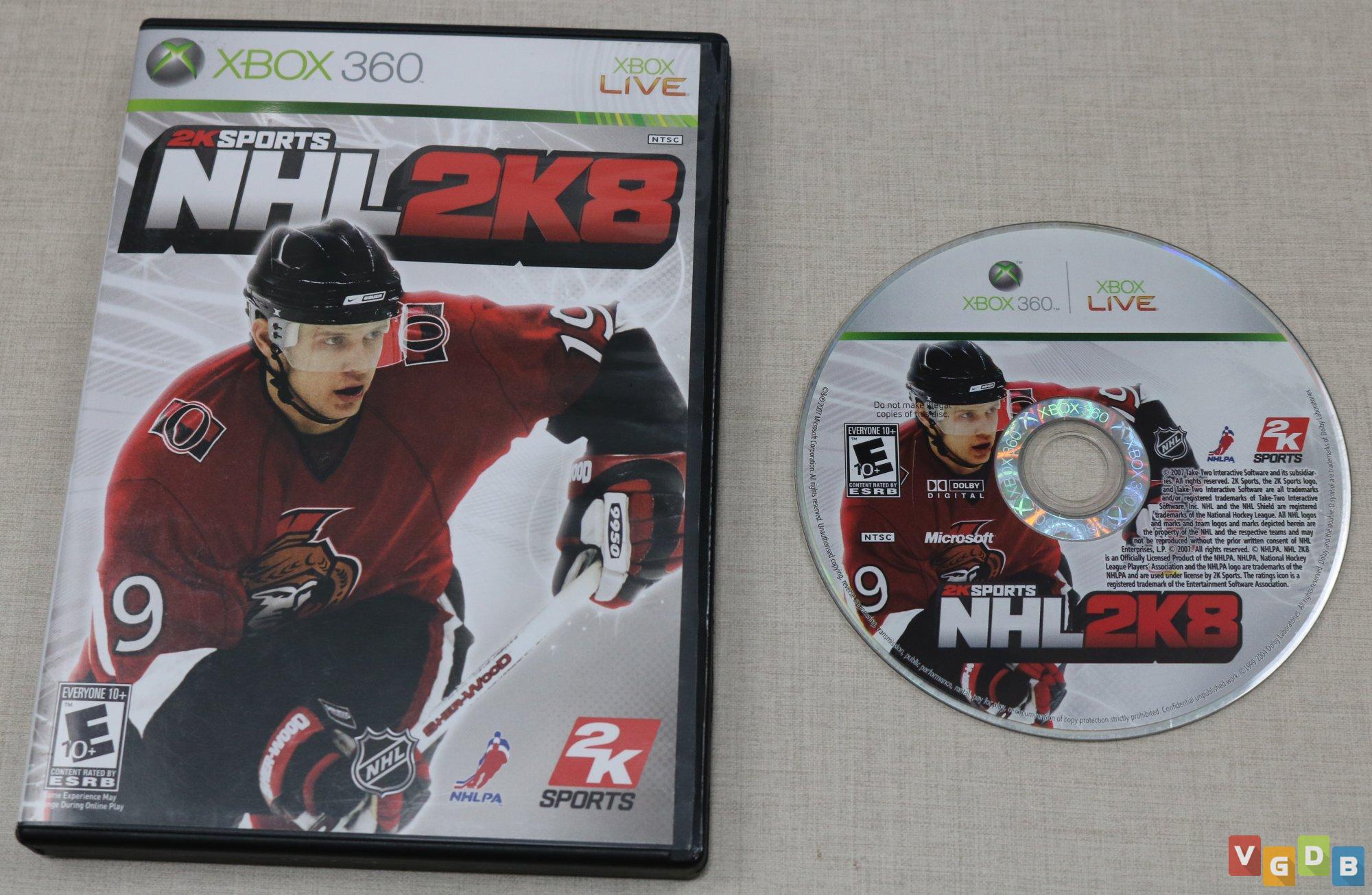 Nhl 2k8 xbox 360