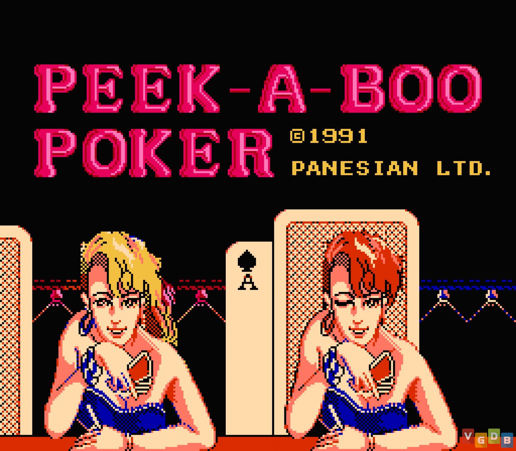 Игра на раздевание сестра брат. Покер на Денди. NES игра Покер. Peek-a-Boo Poker NES. Игра на раздевание.