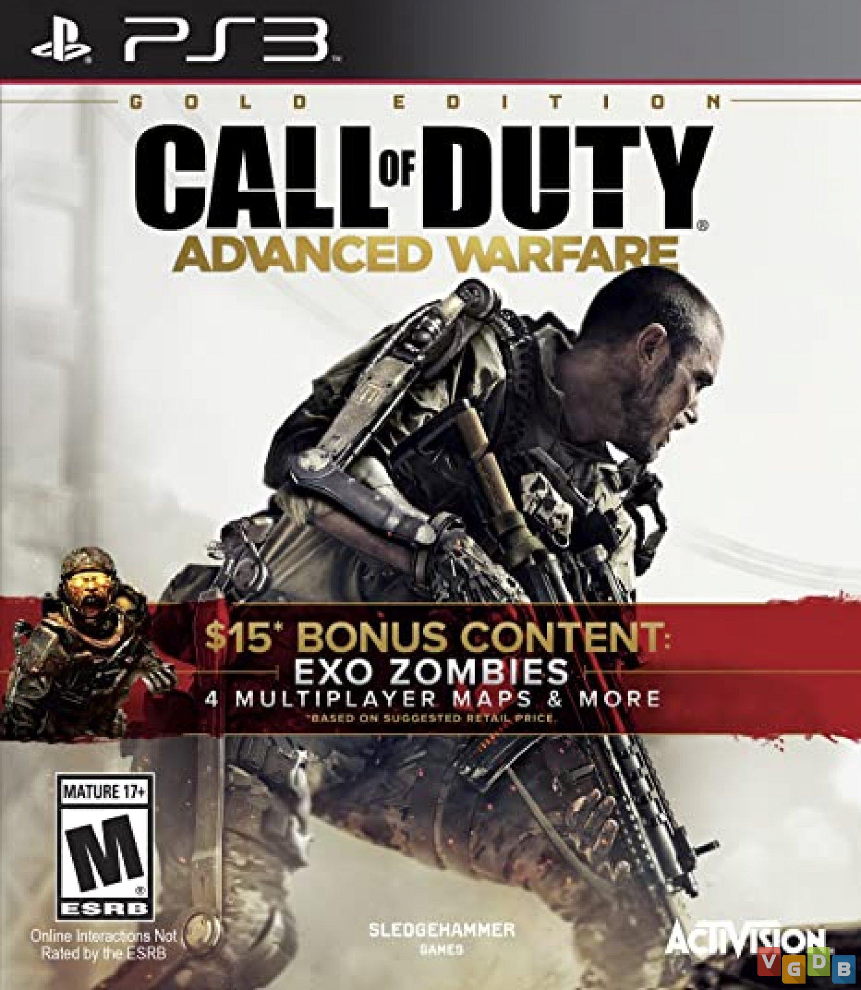 Game call of duty advanced warfare atlas pro edition ps3