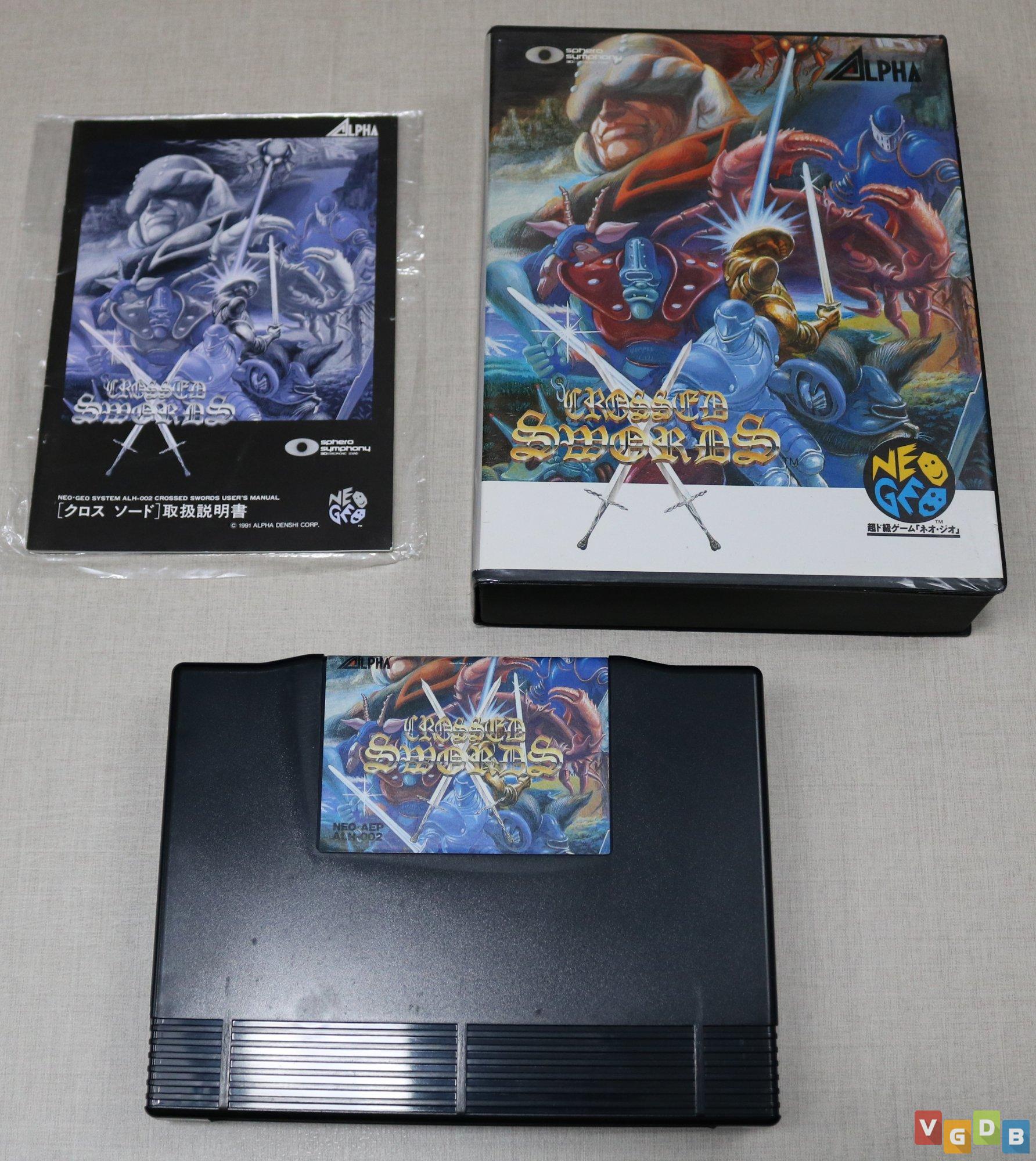 Covers & Box Art: Crossed Swords - Neo Geo (1 of 4)