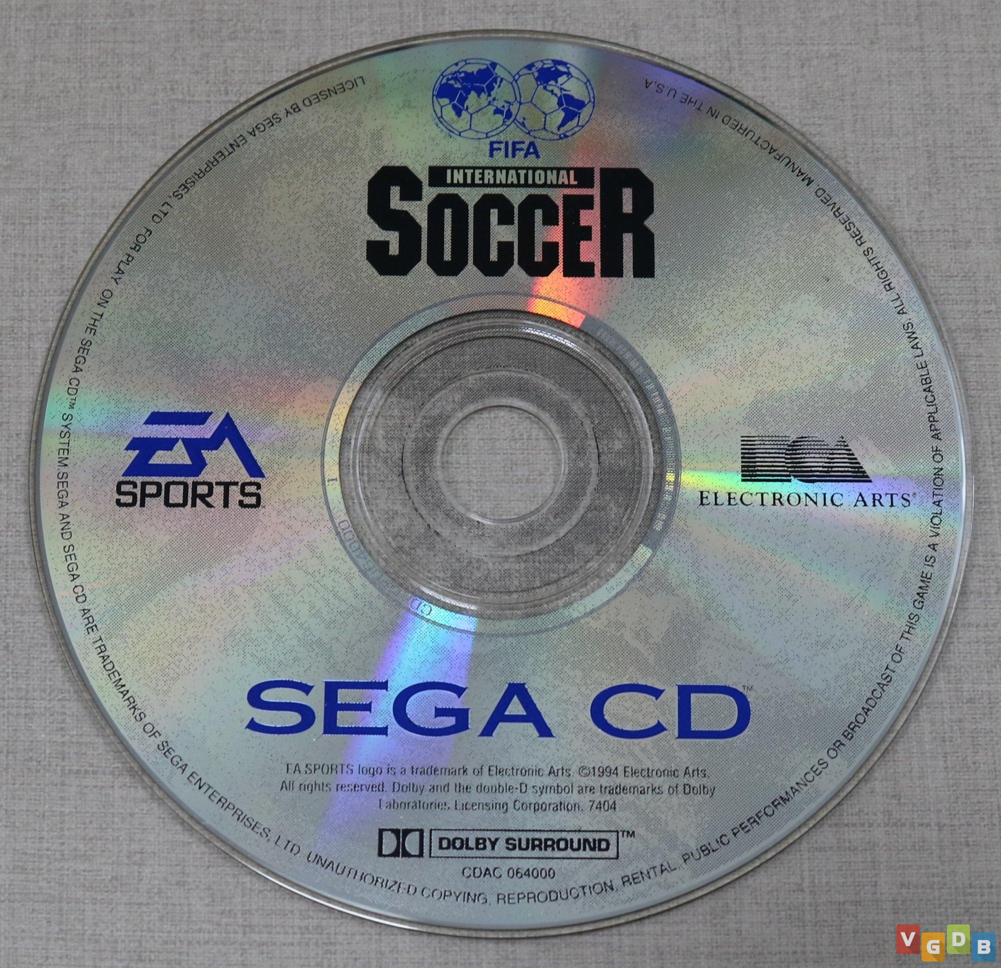 FIFA International Soccer: Championship Edition - SEGA Mega-CD – Retro  Games Reproduction