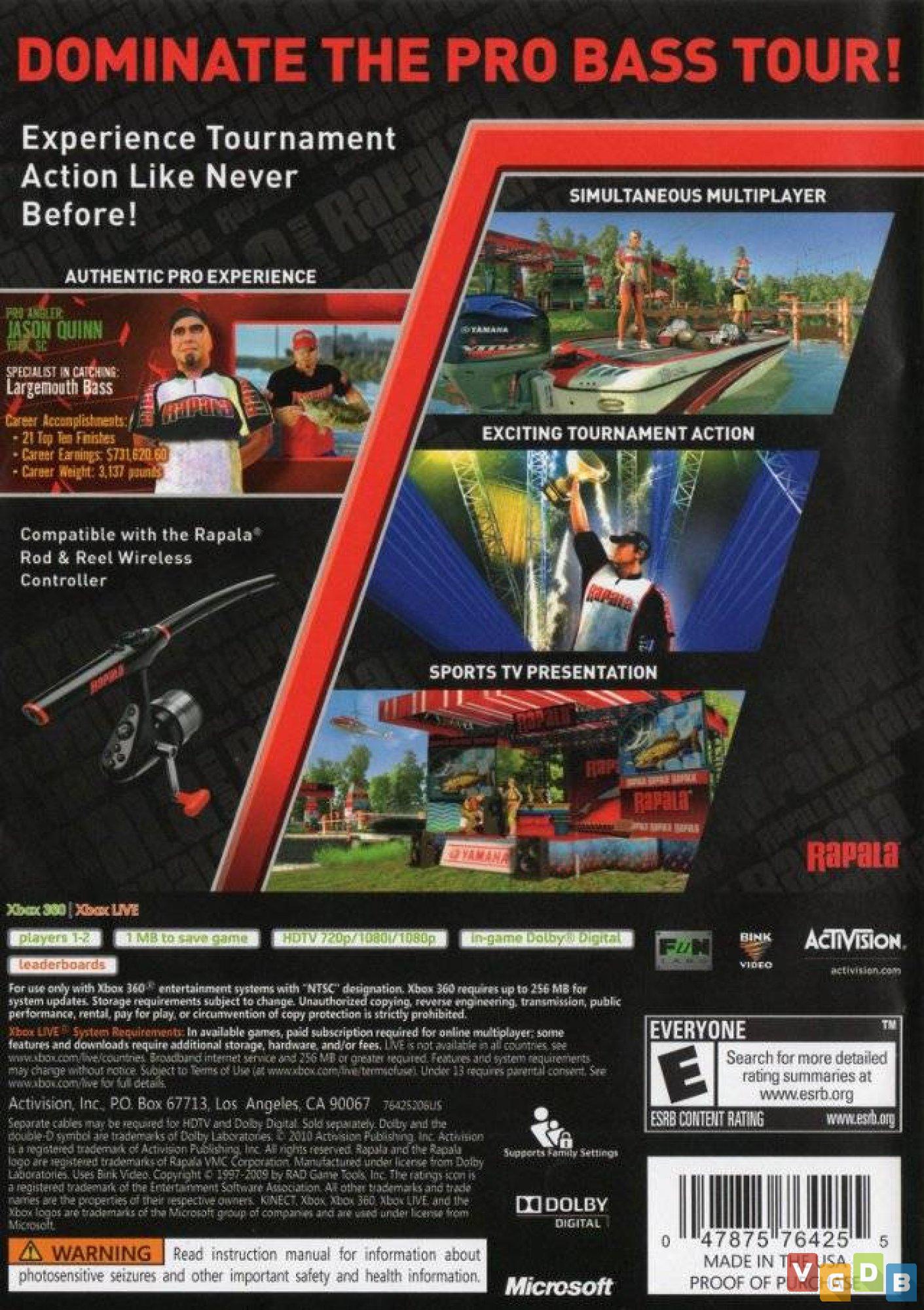 Jogo Midia Fisica Rapala Pro Bass Fishing Original para Psp - Activision -  Jogos de Ação - Magazine Luiza