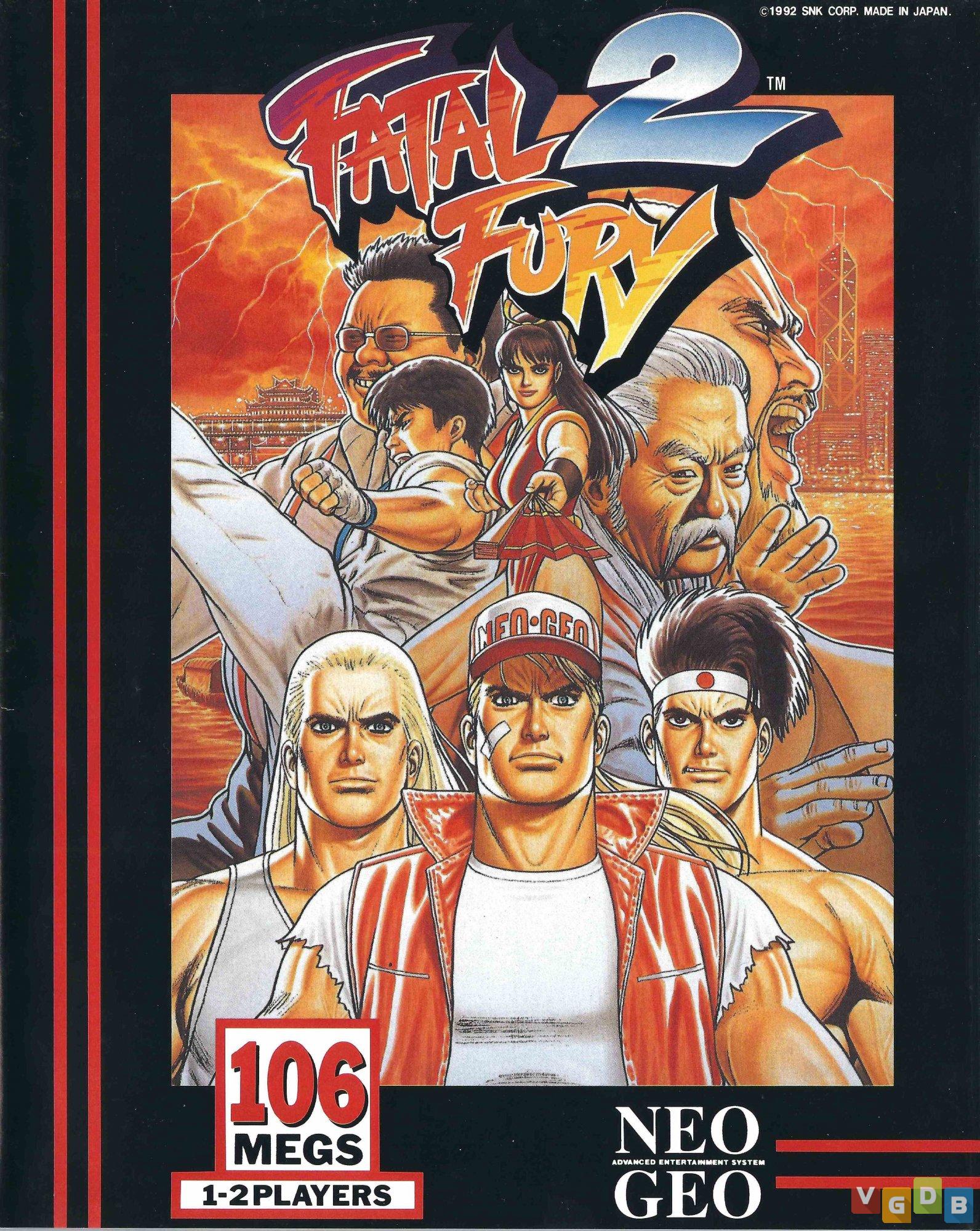 VGDB - Vídeo Game Data Base - Conheça a saga Fatal Fury nos arcades