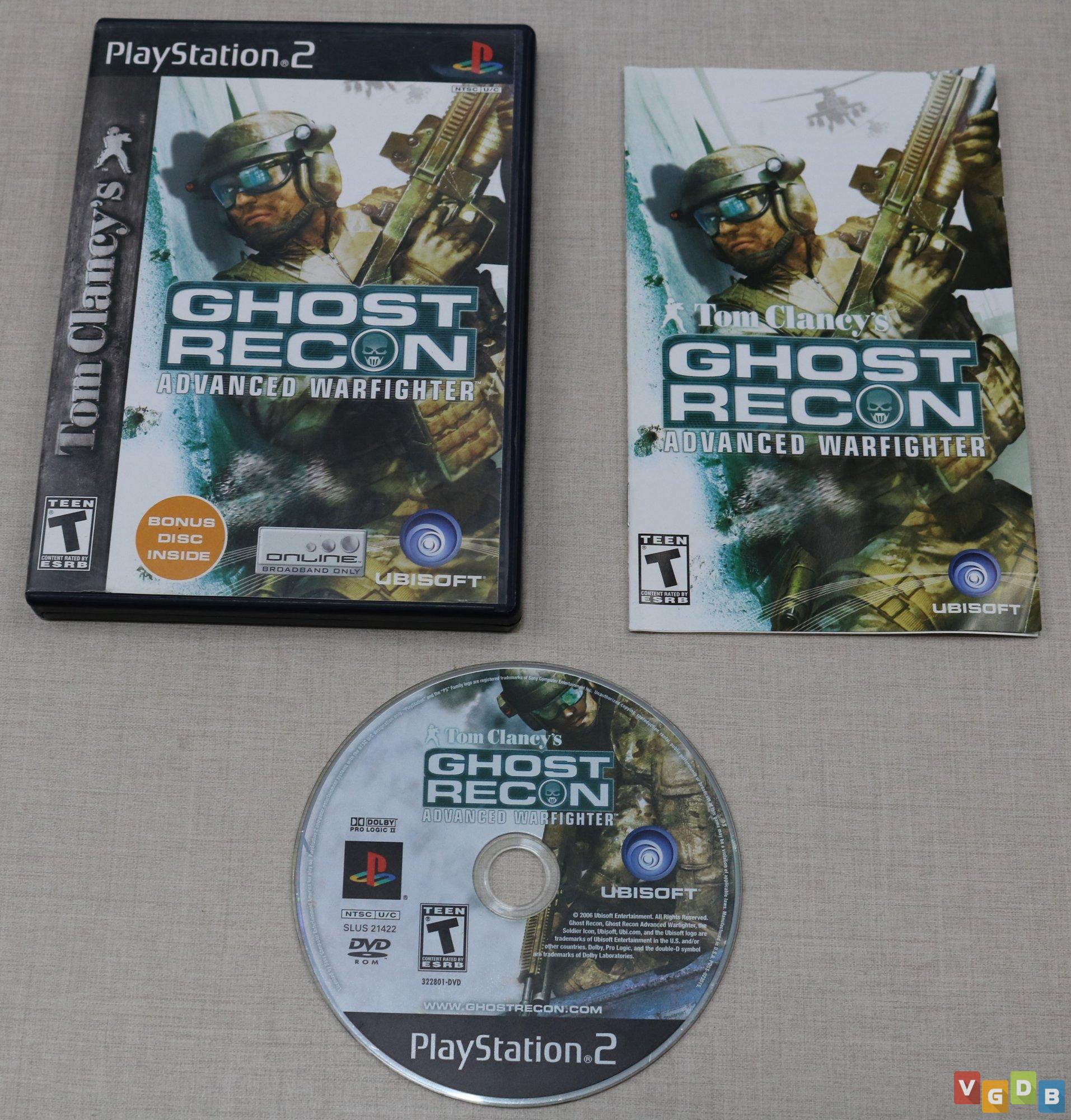 Usado: Jogo Tom Clancy's Ghost Recon: Advanced Warfighter - PS2 no Shoptime