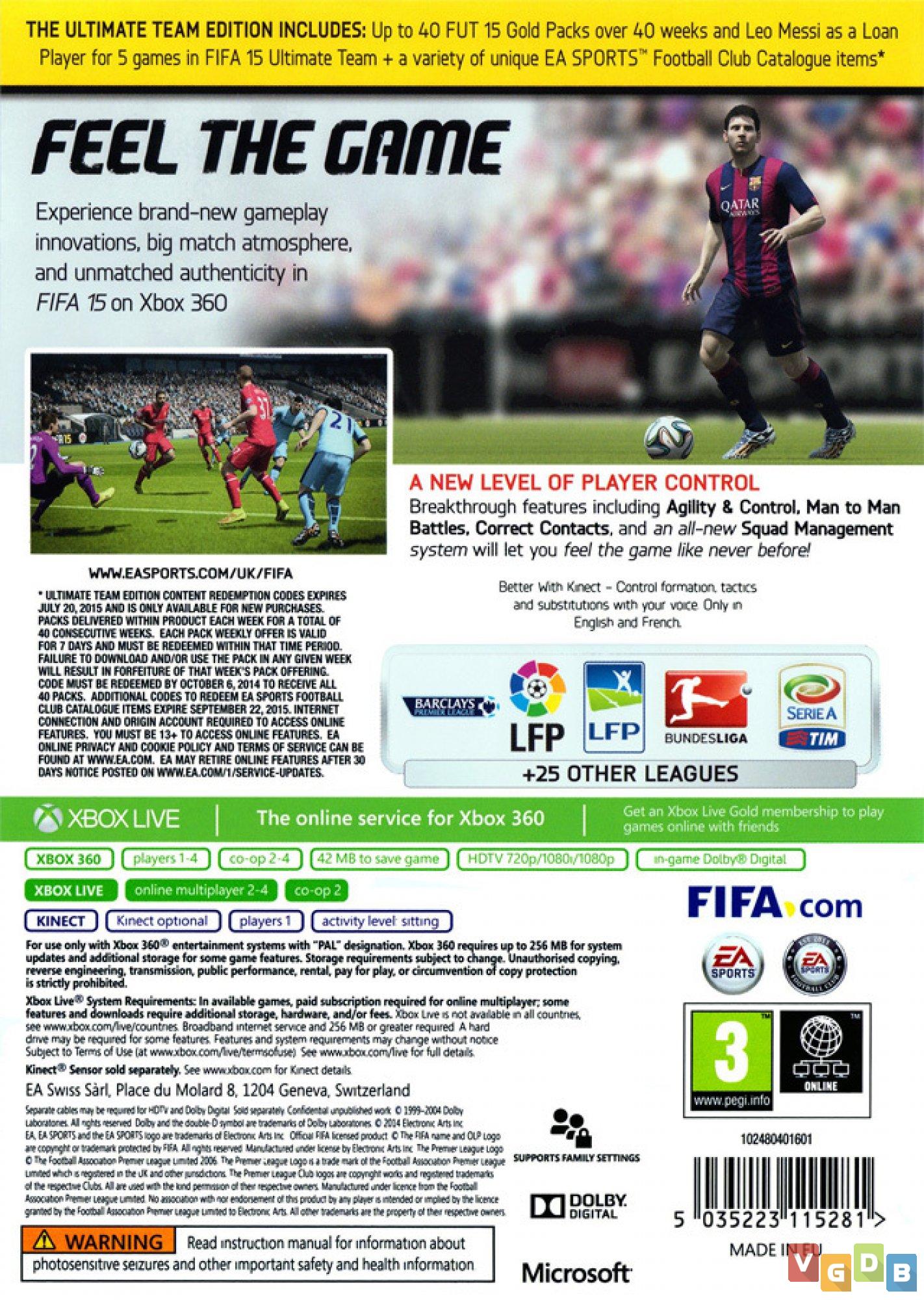 Jogo Fifa 15 Xbox 360 EA com o Melhor Preço é no Zoom