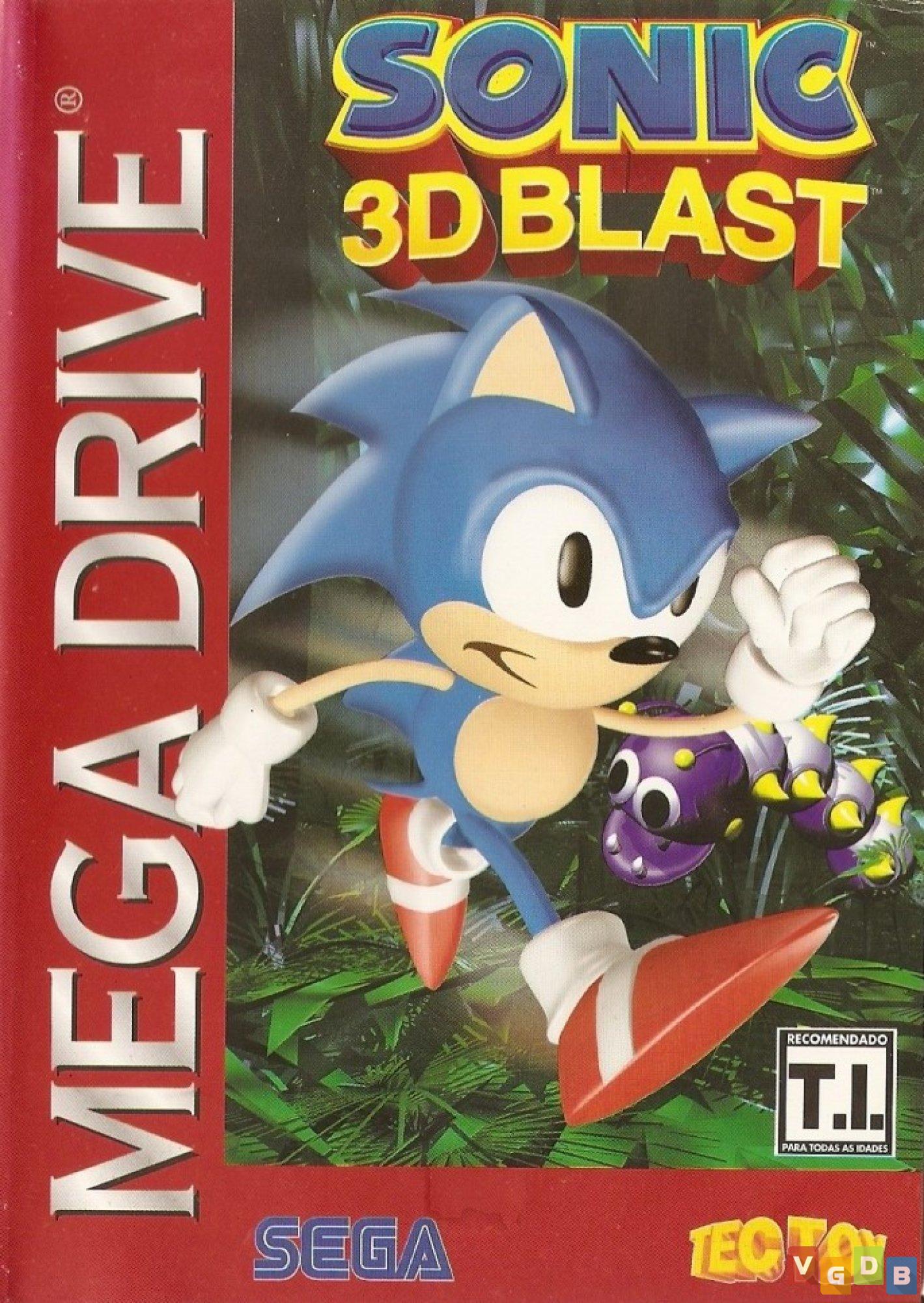 Sonic 3D Blast - VGDB - Vídeo Game Data Base