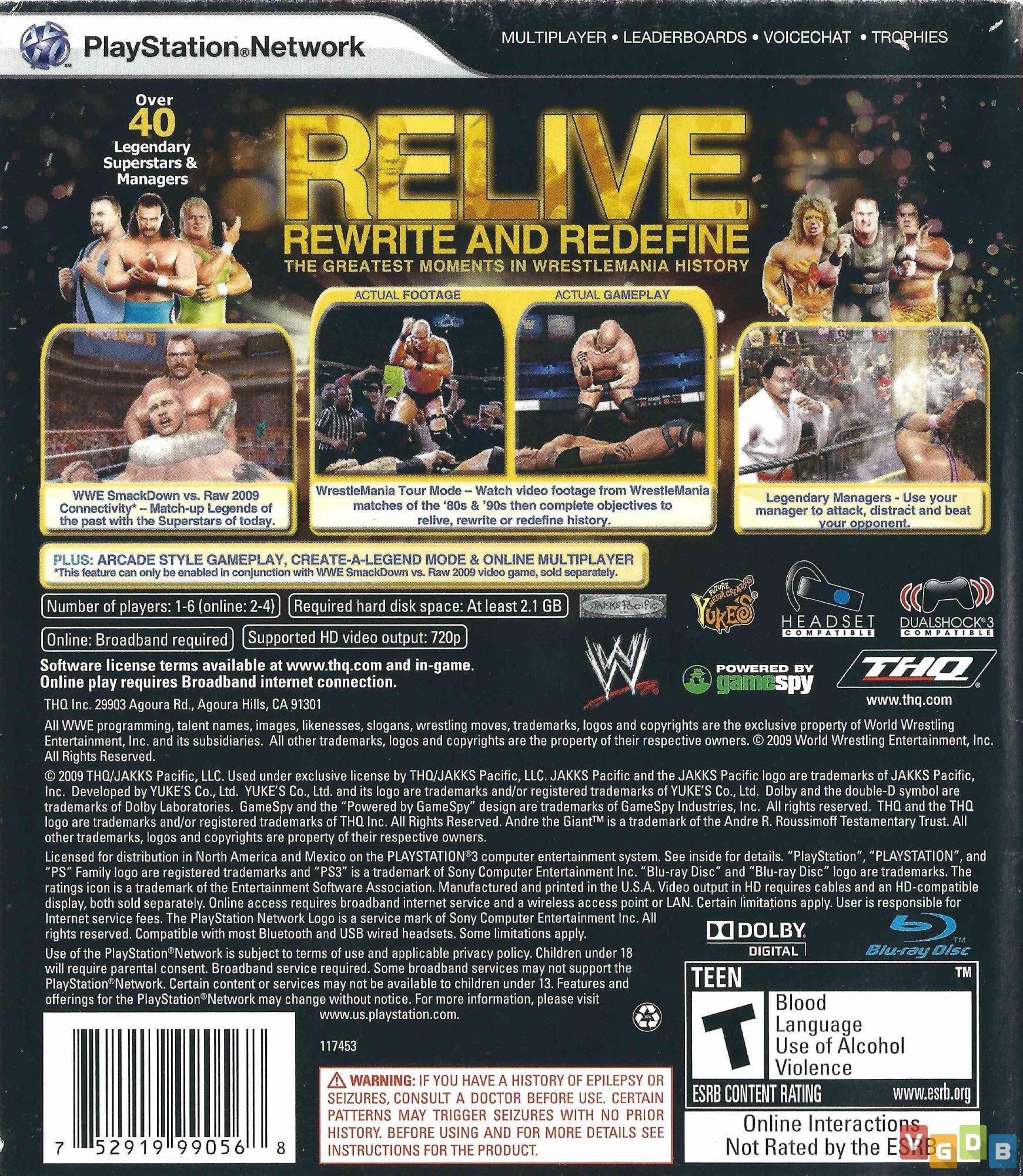 download legends of wrestlemania xbox 360