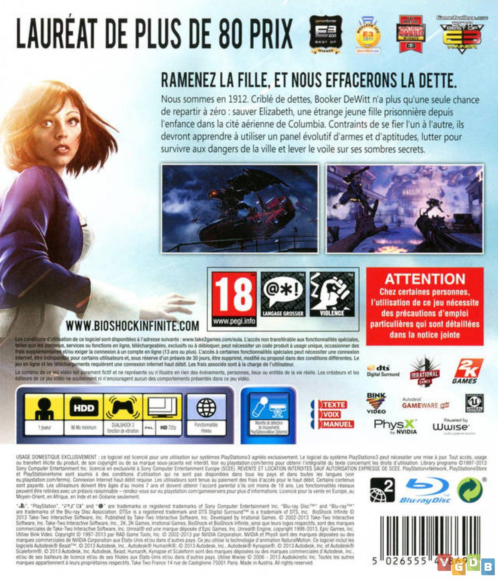 Jogo Bioshock Infinite - PS3 - MeuGameUsado
