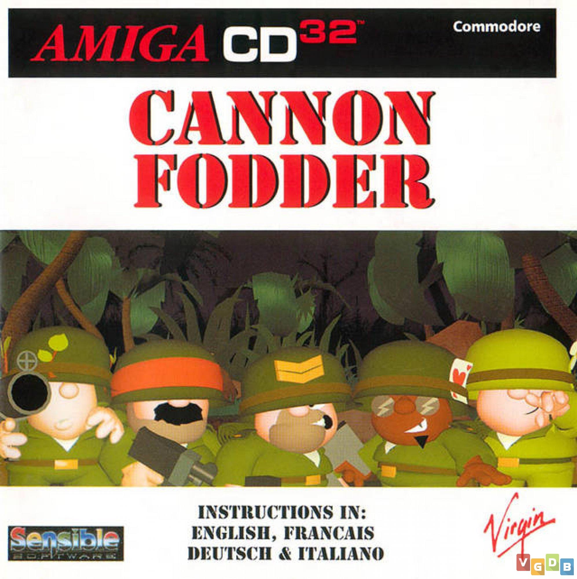 Doomed To Be Cannon Fodder Cannon Fodder - VGDB - Vídeo Game Data Base