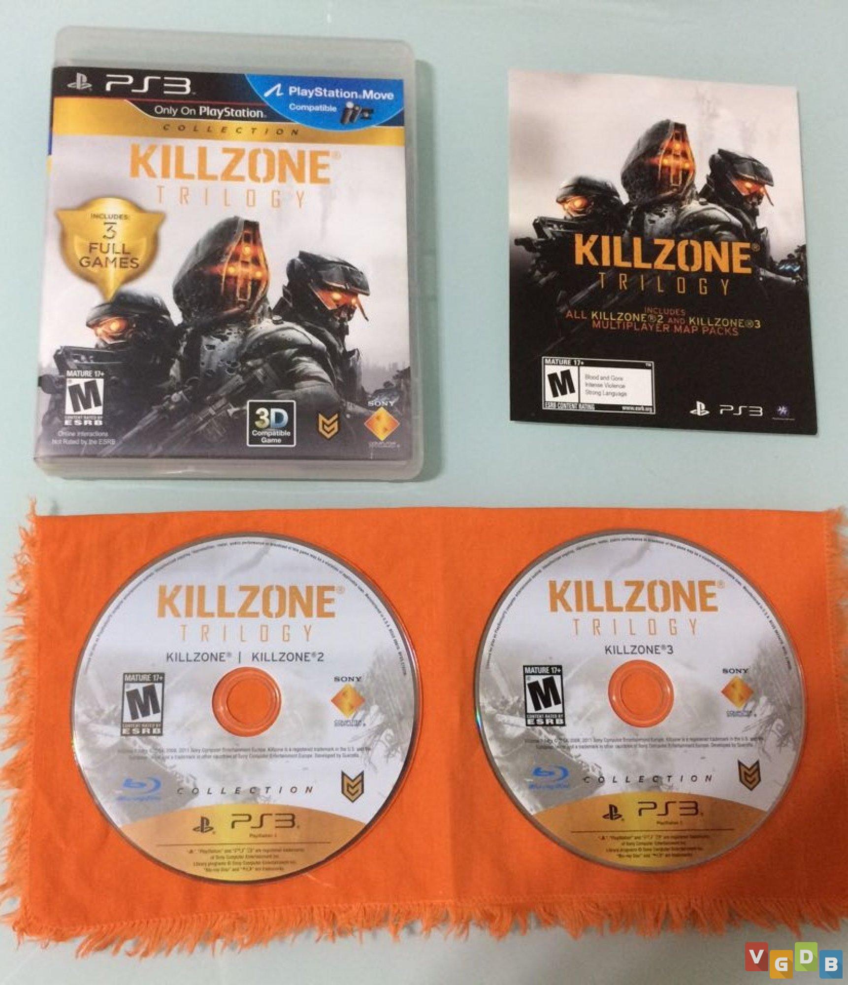  PS3 Killzone Trilogy Collection - 2 Disc : Sony