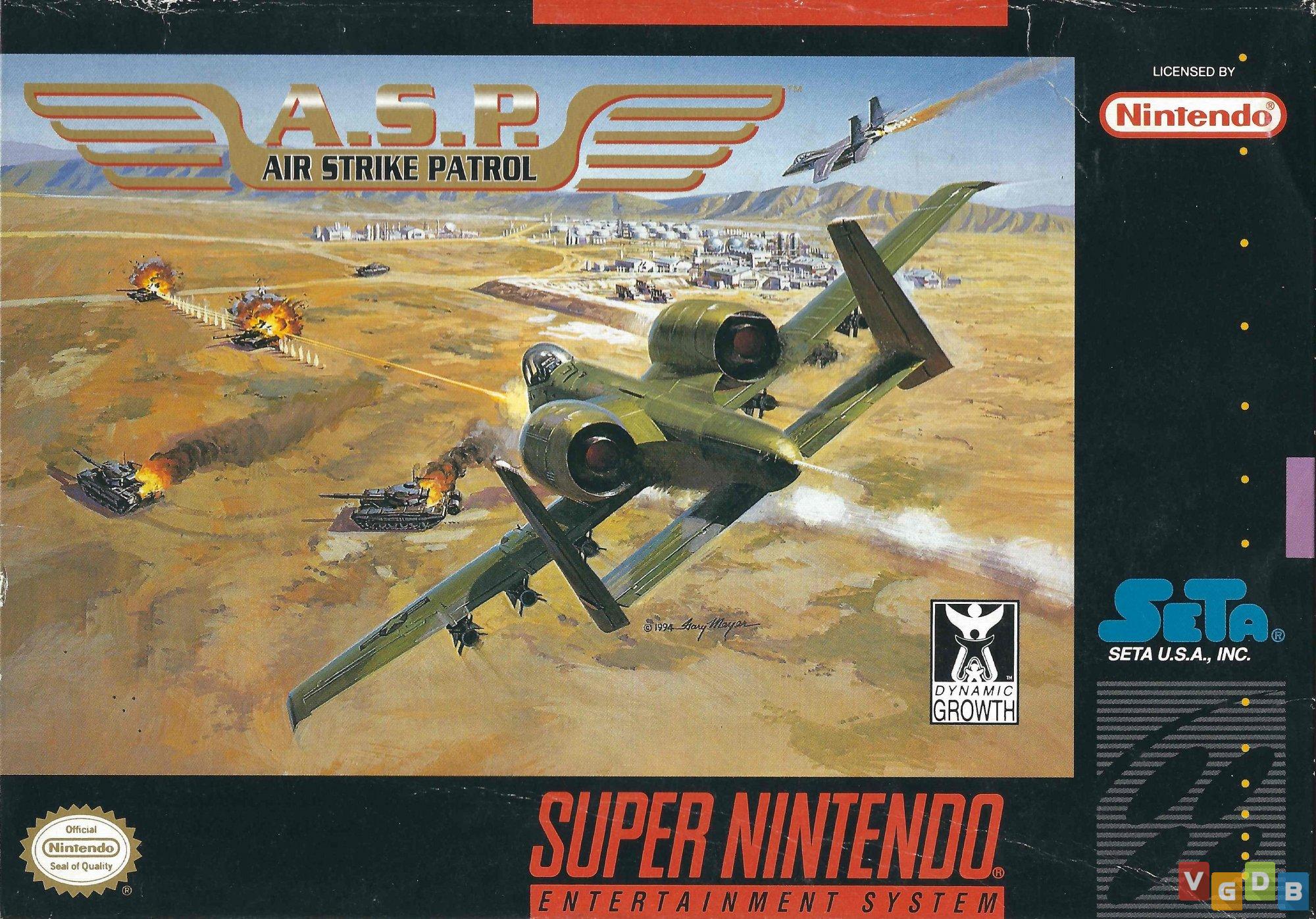 A.S.P. Air Strike Patrol - VGDB - Vídeo Game Data Base